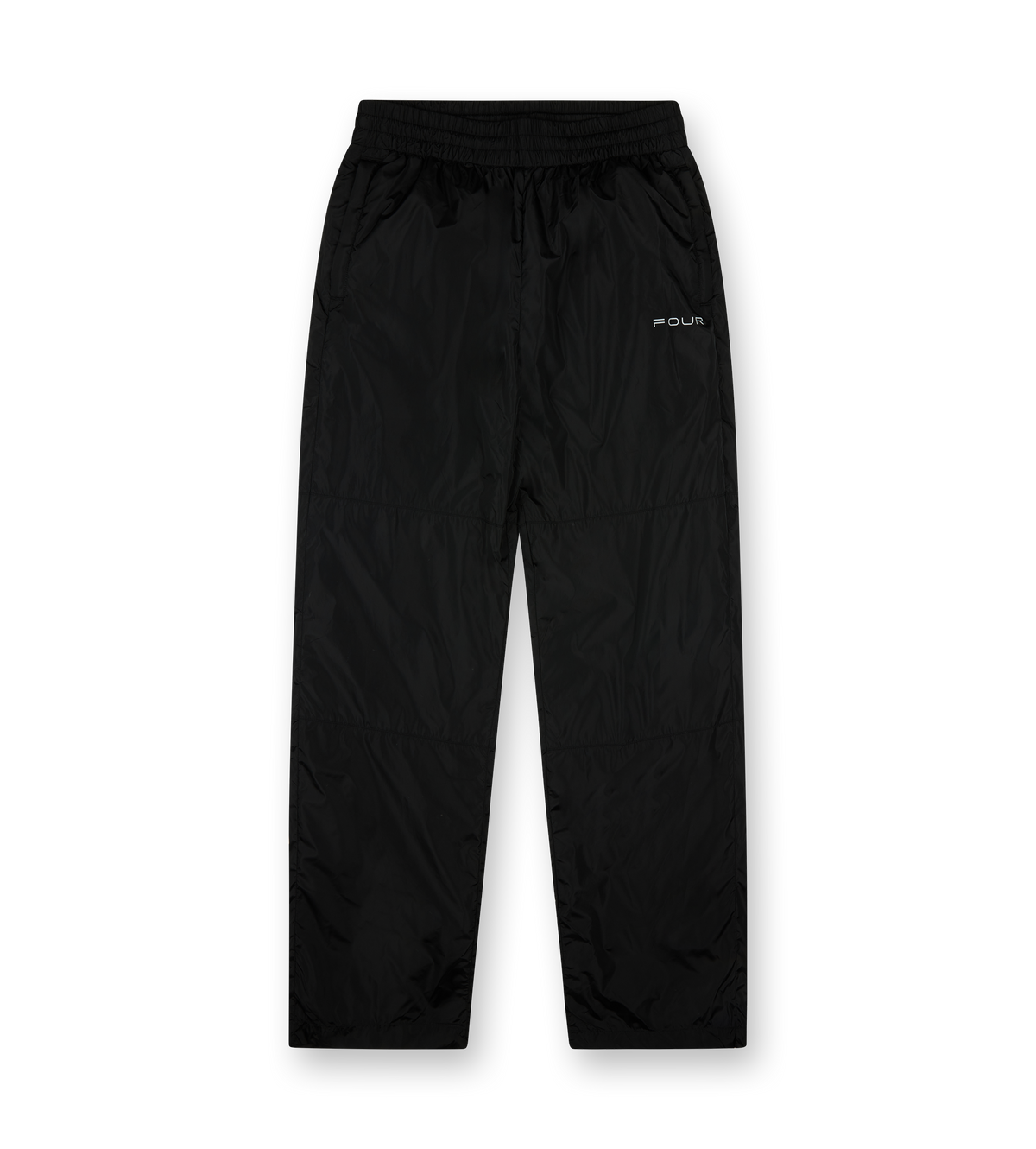 Sport Windbreaker Nylon Pants Black