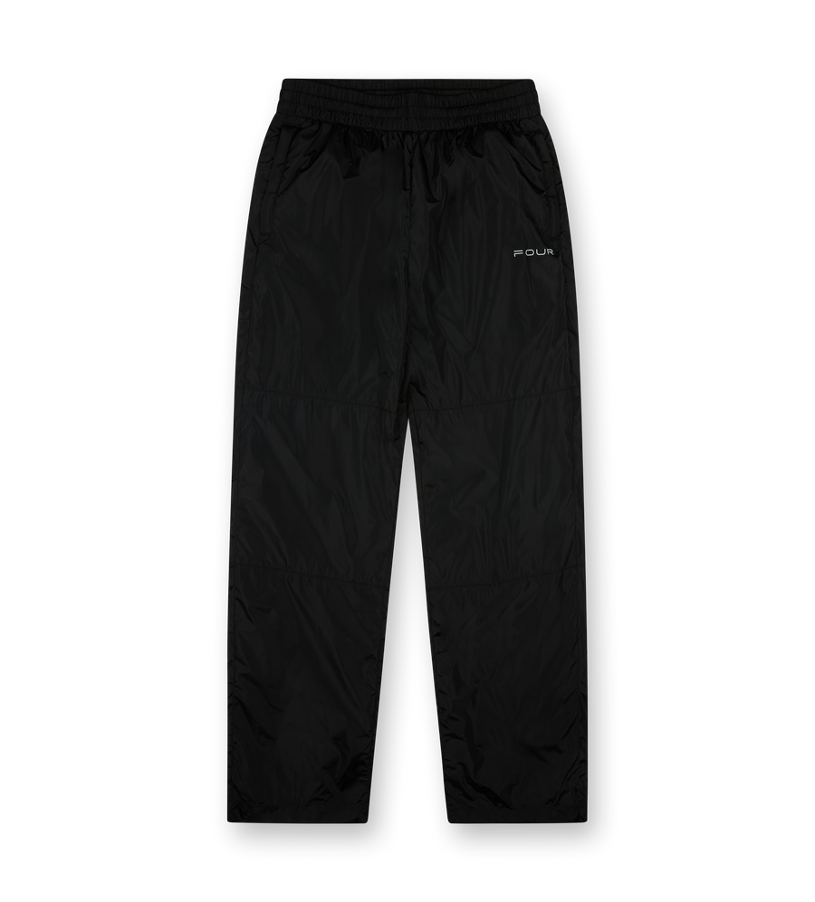 Sport Windbreaker Nylon Pants Black