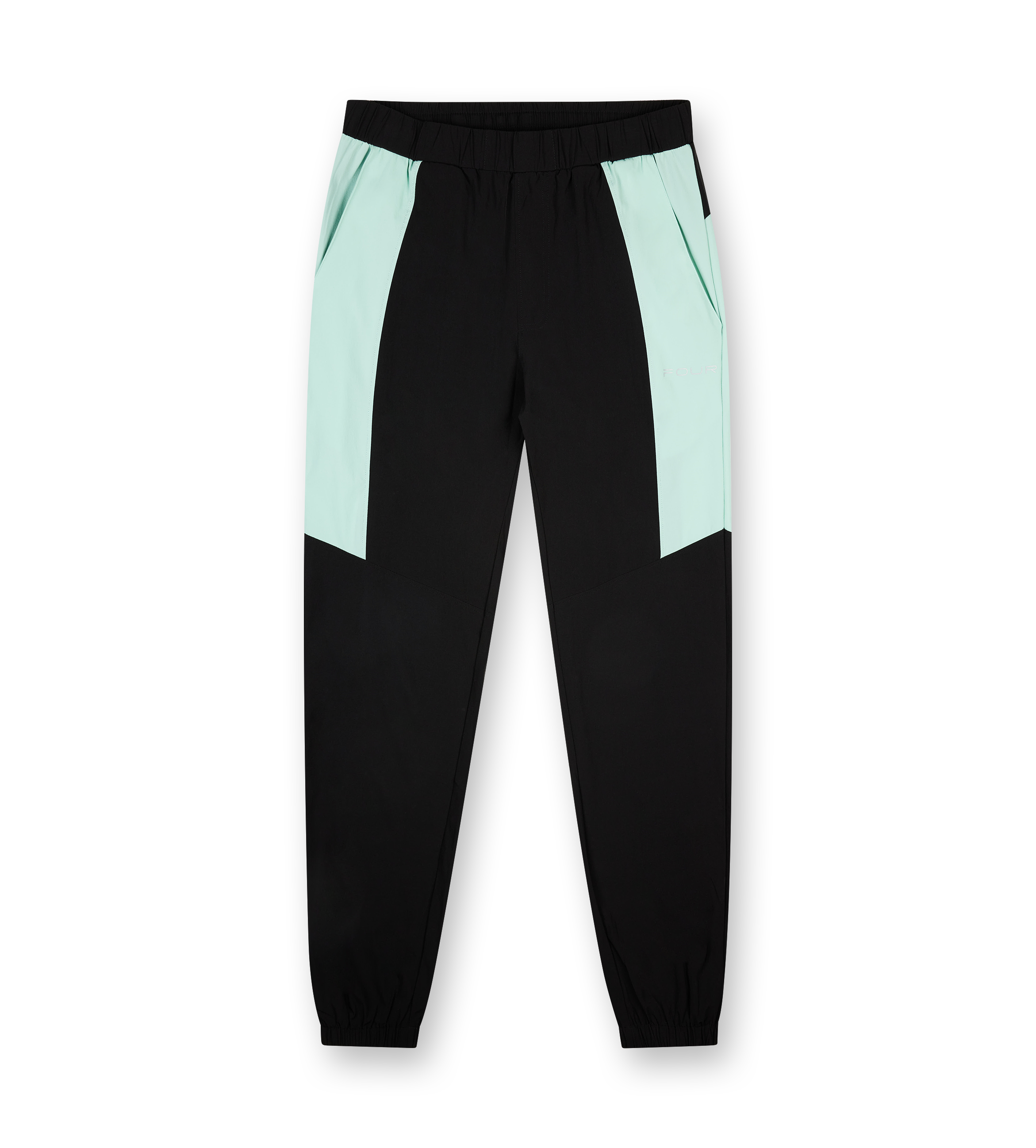 Sportswear Trackpants Black/ Light Green