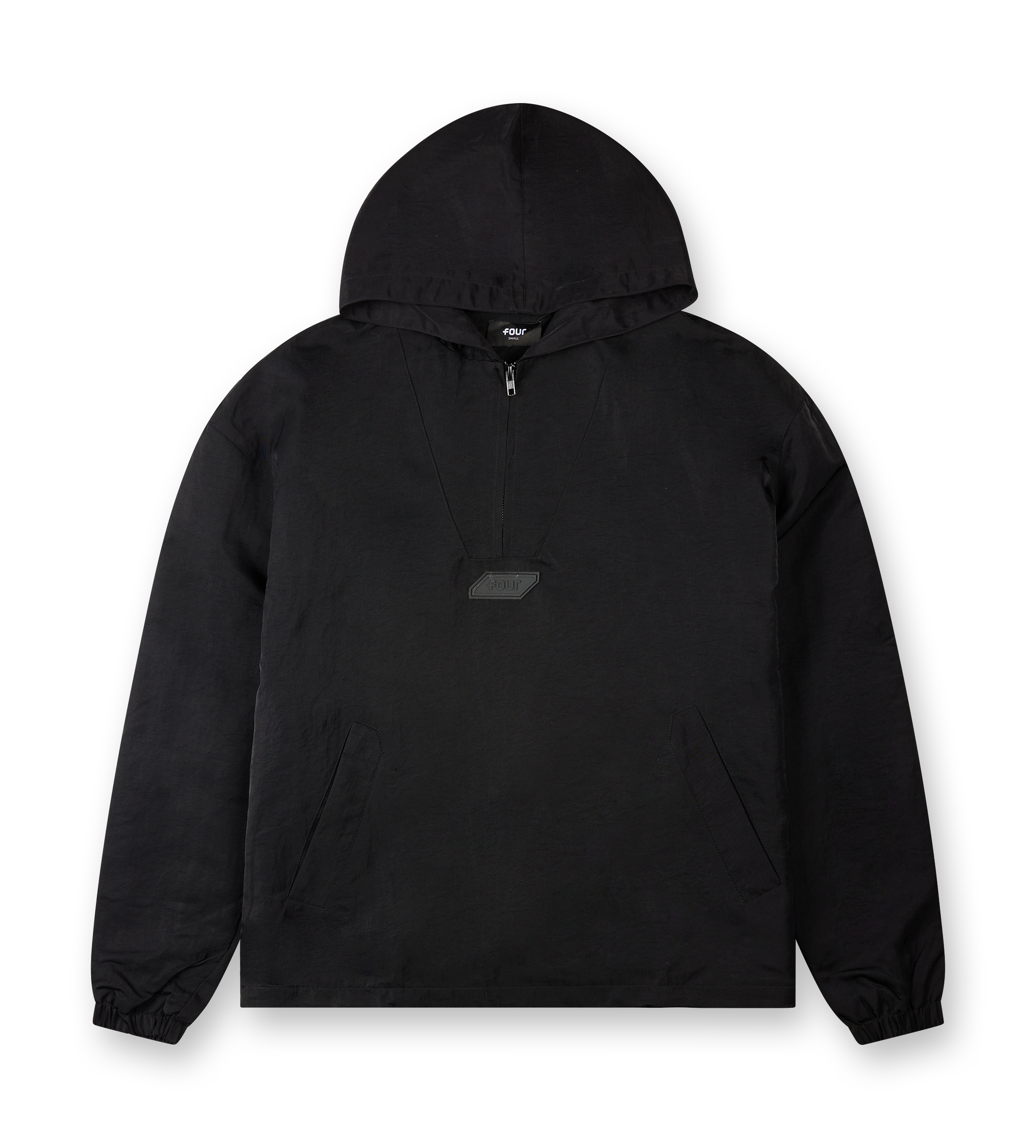 Double Layered Anorak - C9 Square Logo - Black