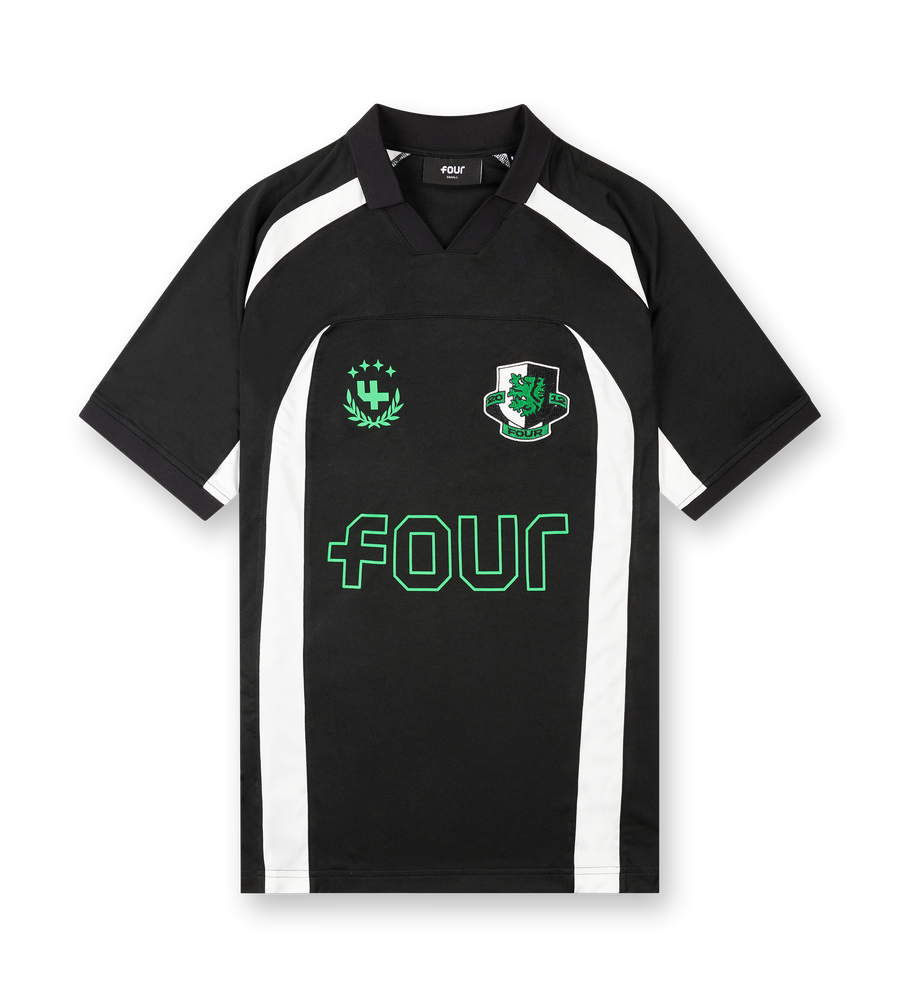 Football T-shirt - C9 Logo – Black/ White