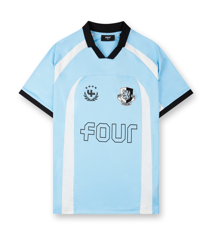 Football T-shirt - C9 Logo – Sky Blue / White