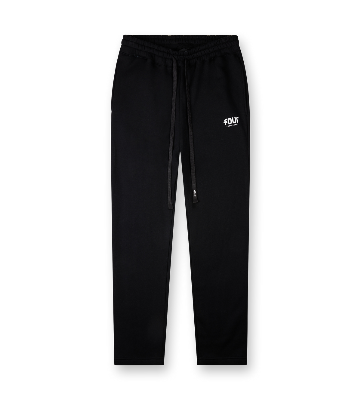 Logo Straight Leg Black