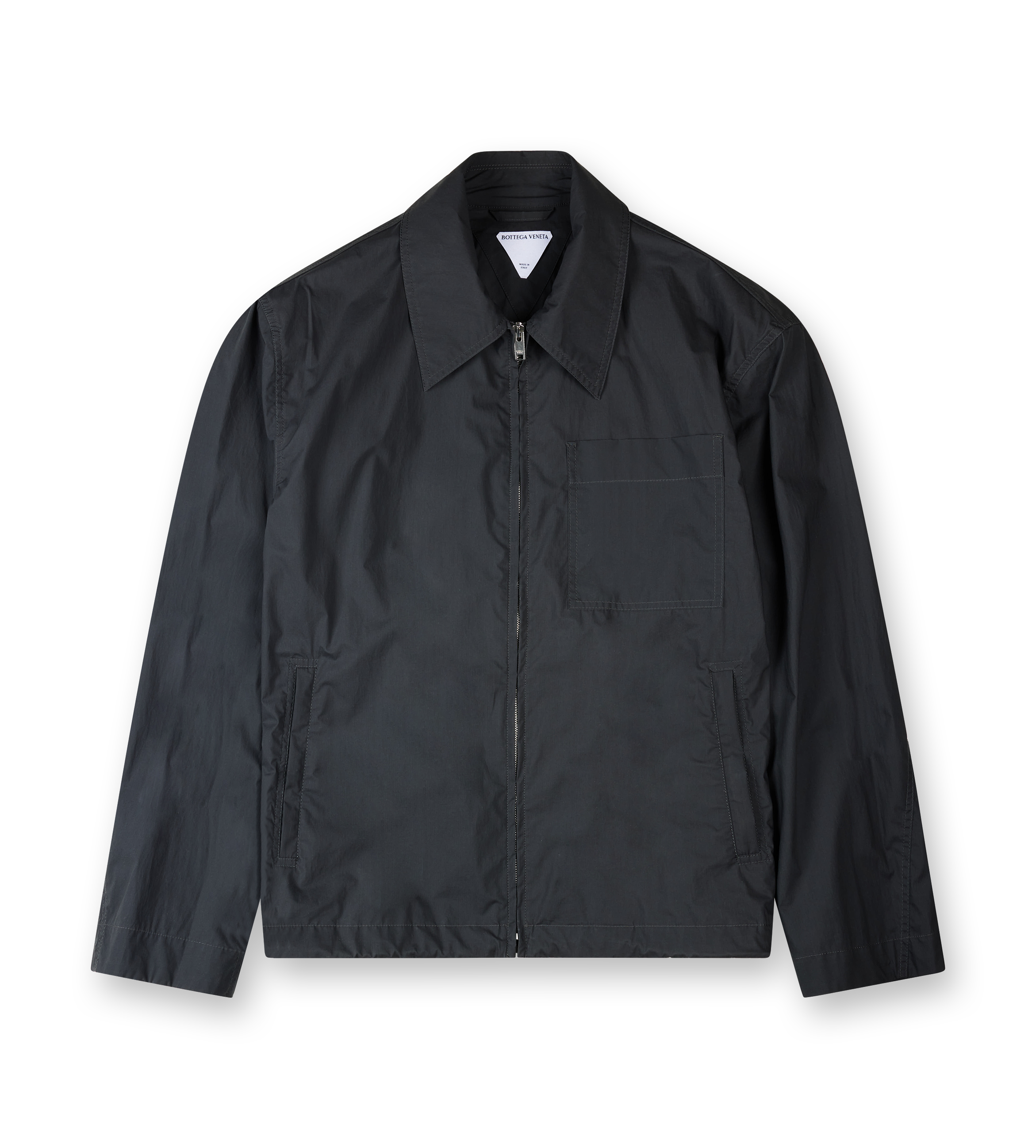 Resinated Cotton Blouson