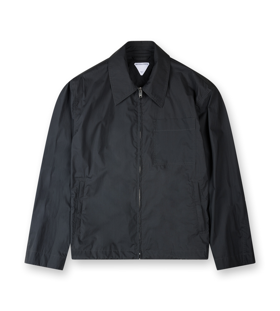 Resinated Cotton Blouson