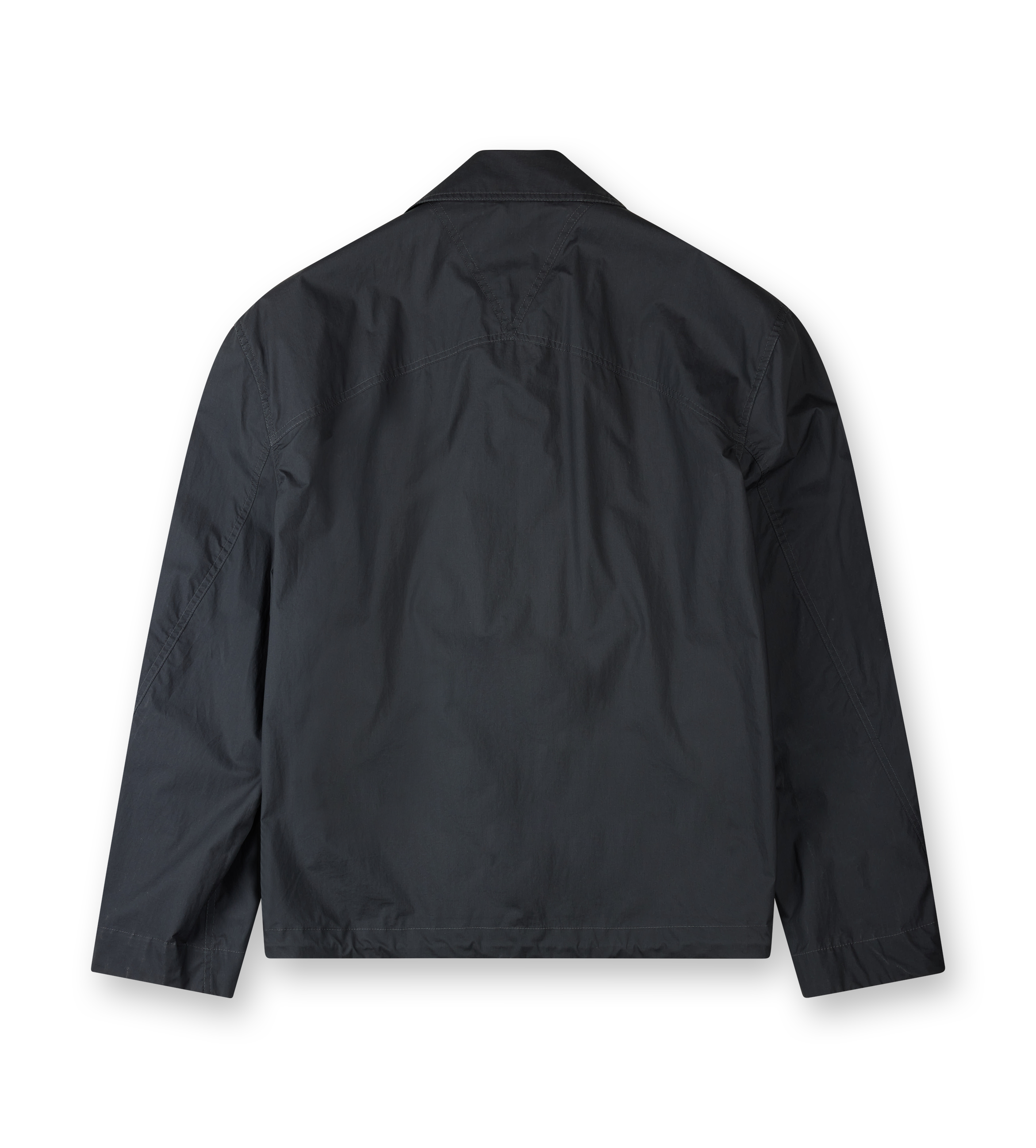 Resinated Cotton Blouson