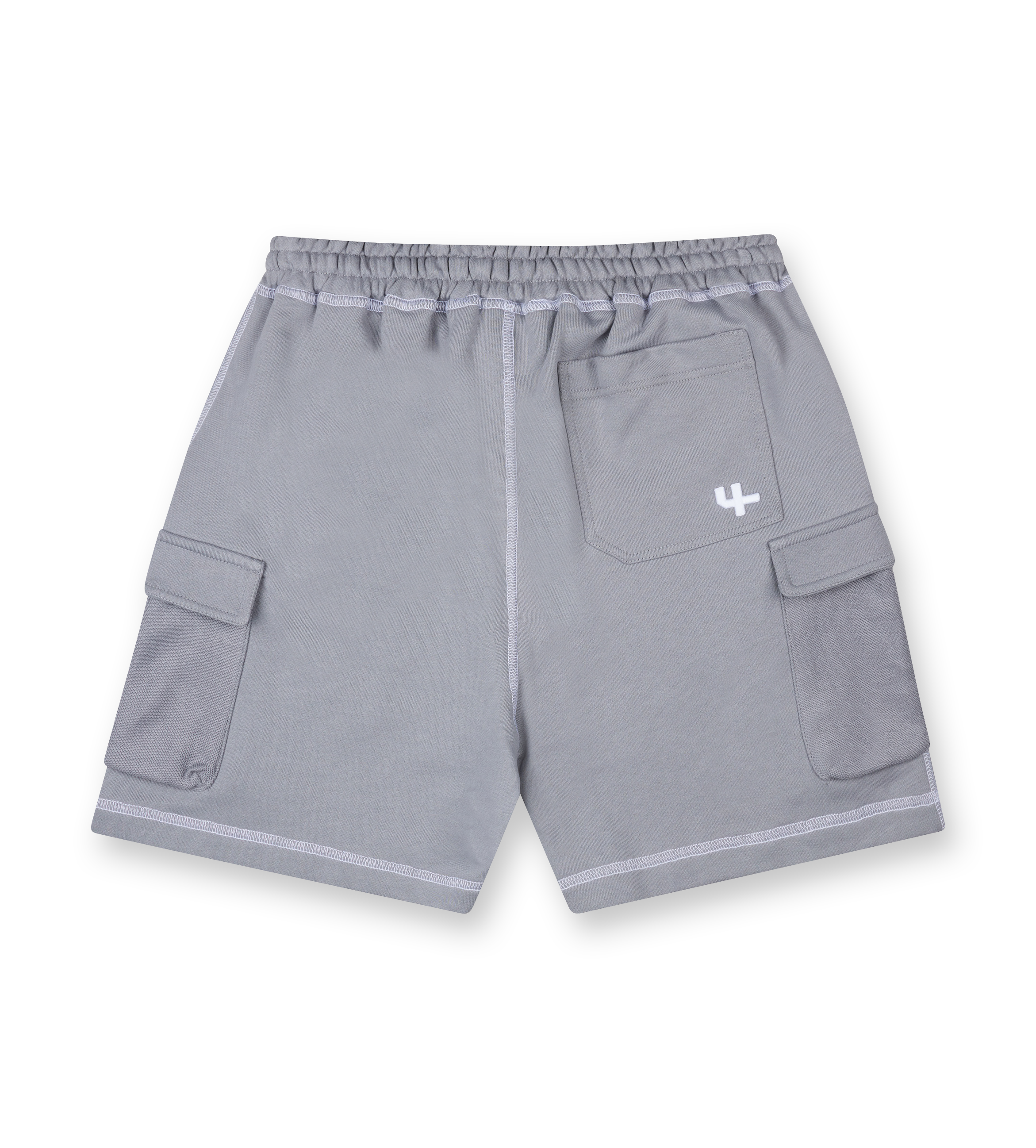 Inside Out Cargo Shorts Mockingbird Grey