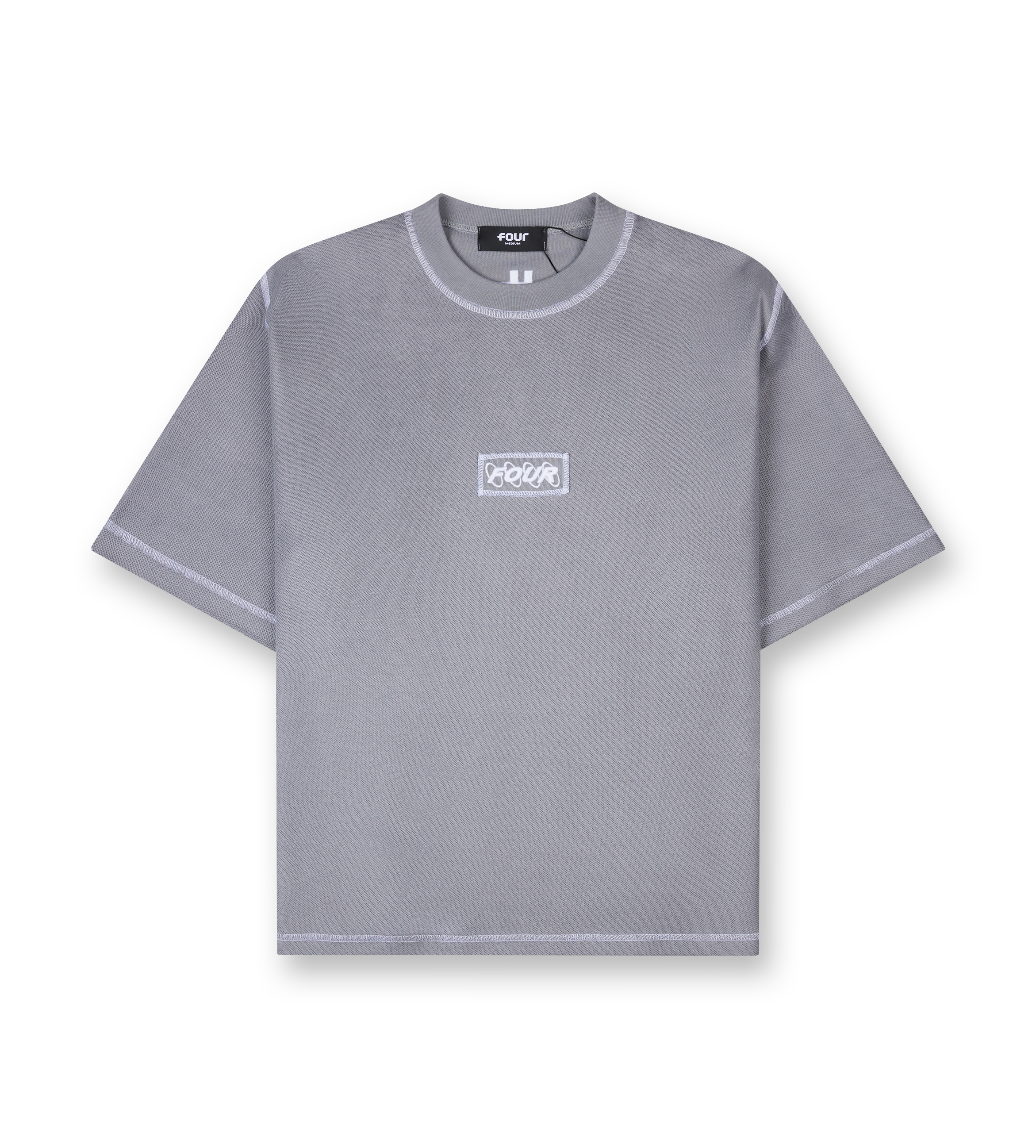 Inside Out T-shirt Mockingbird Grey