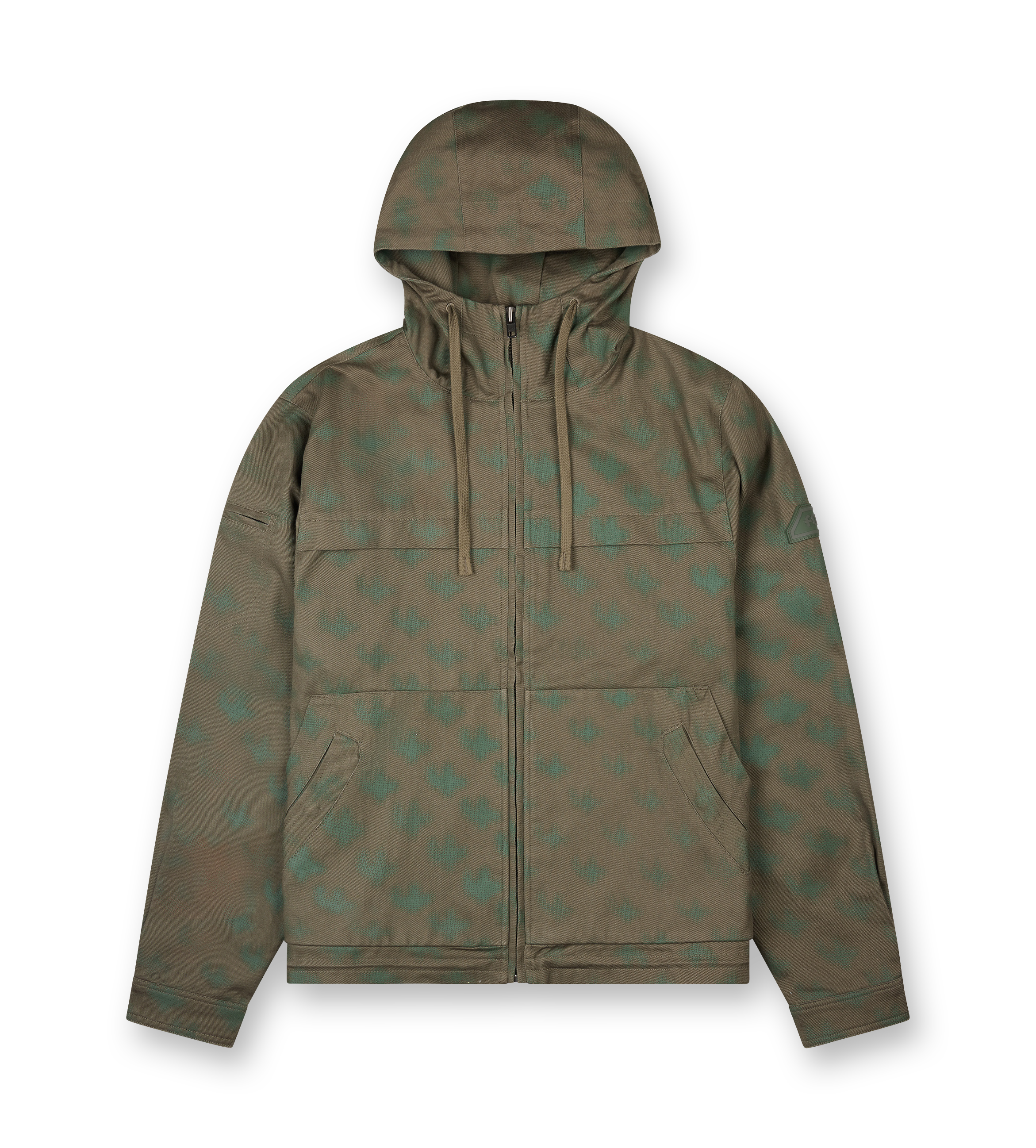 Square Logo Workwear Jacket Moss Green