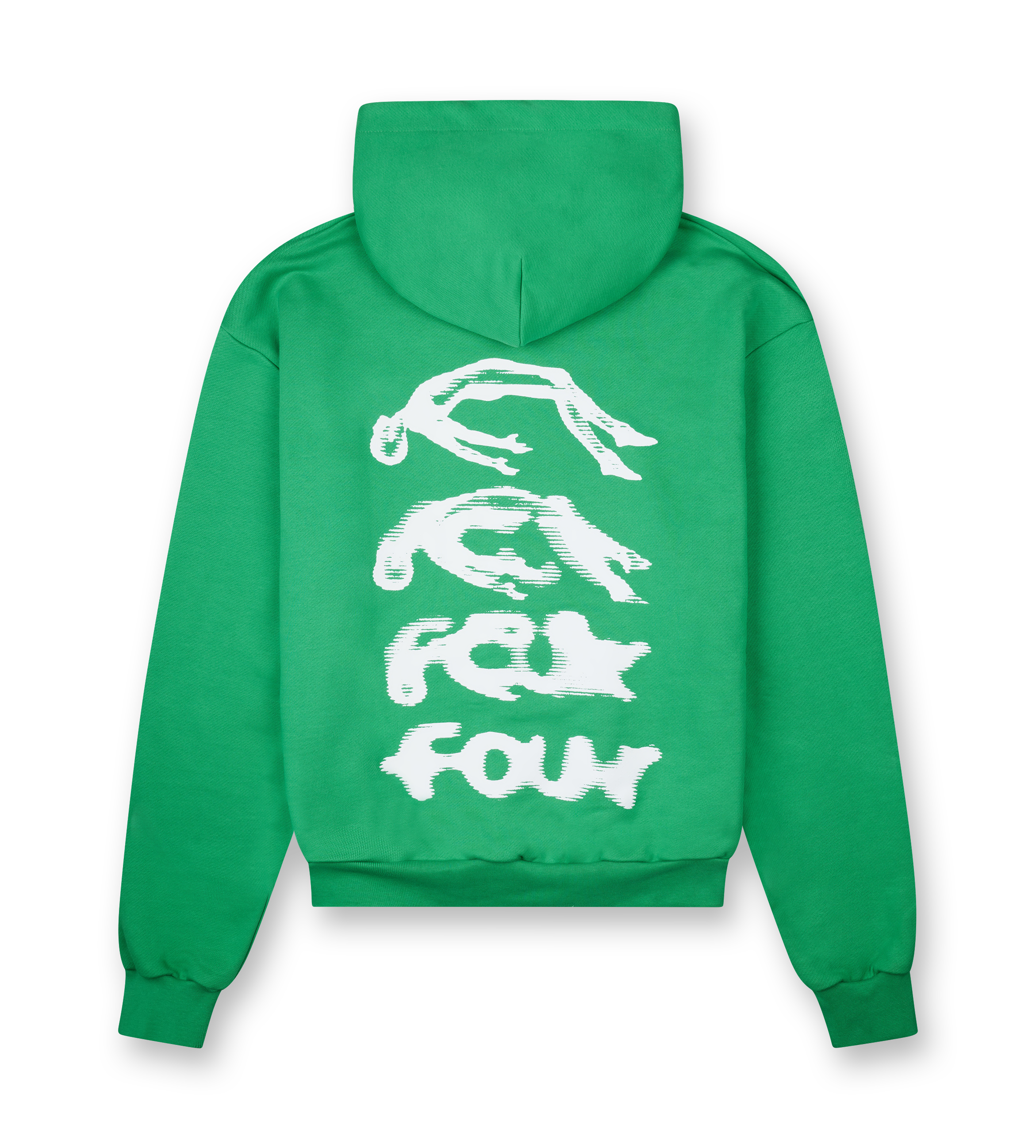 4 Transformation Hoodie Green Bee