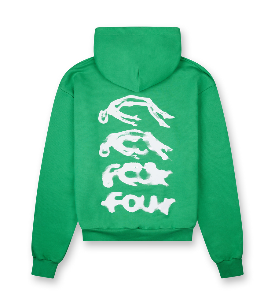 4 Transformation Hoodie Green Bee
