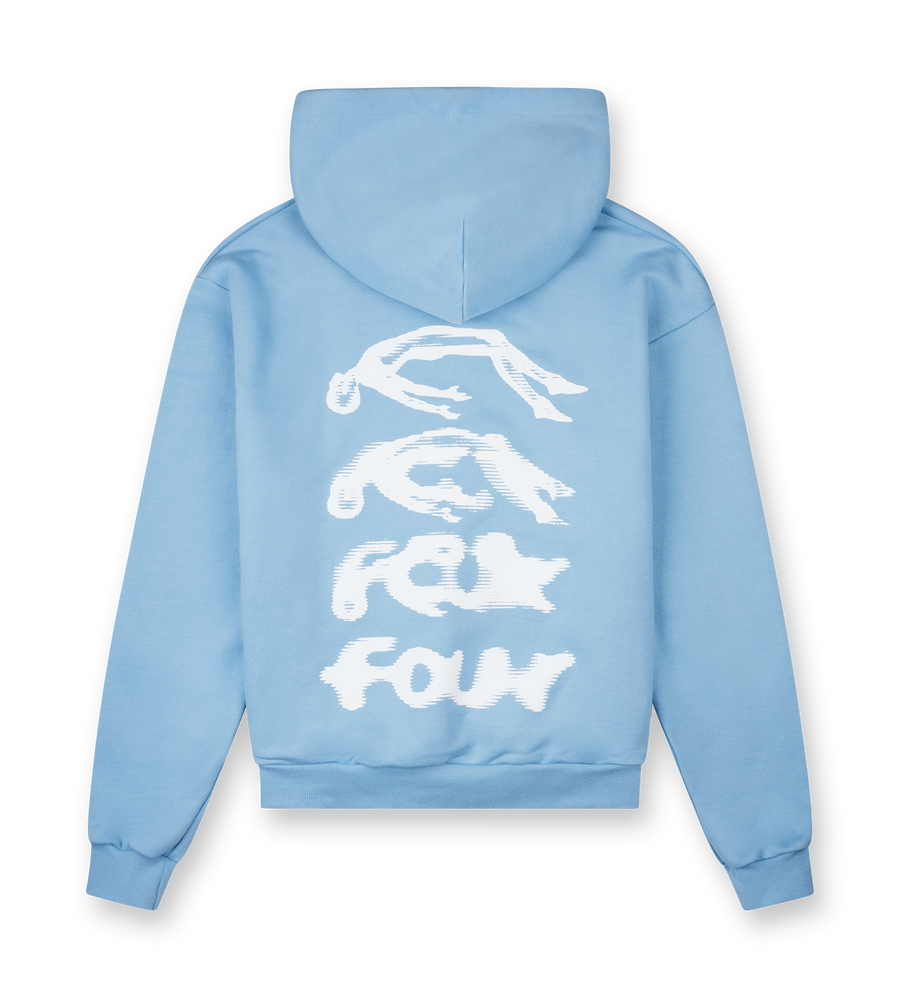 4 Transformation Hoodie Ice Blue