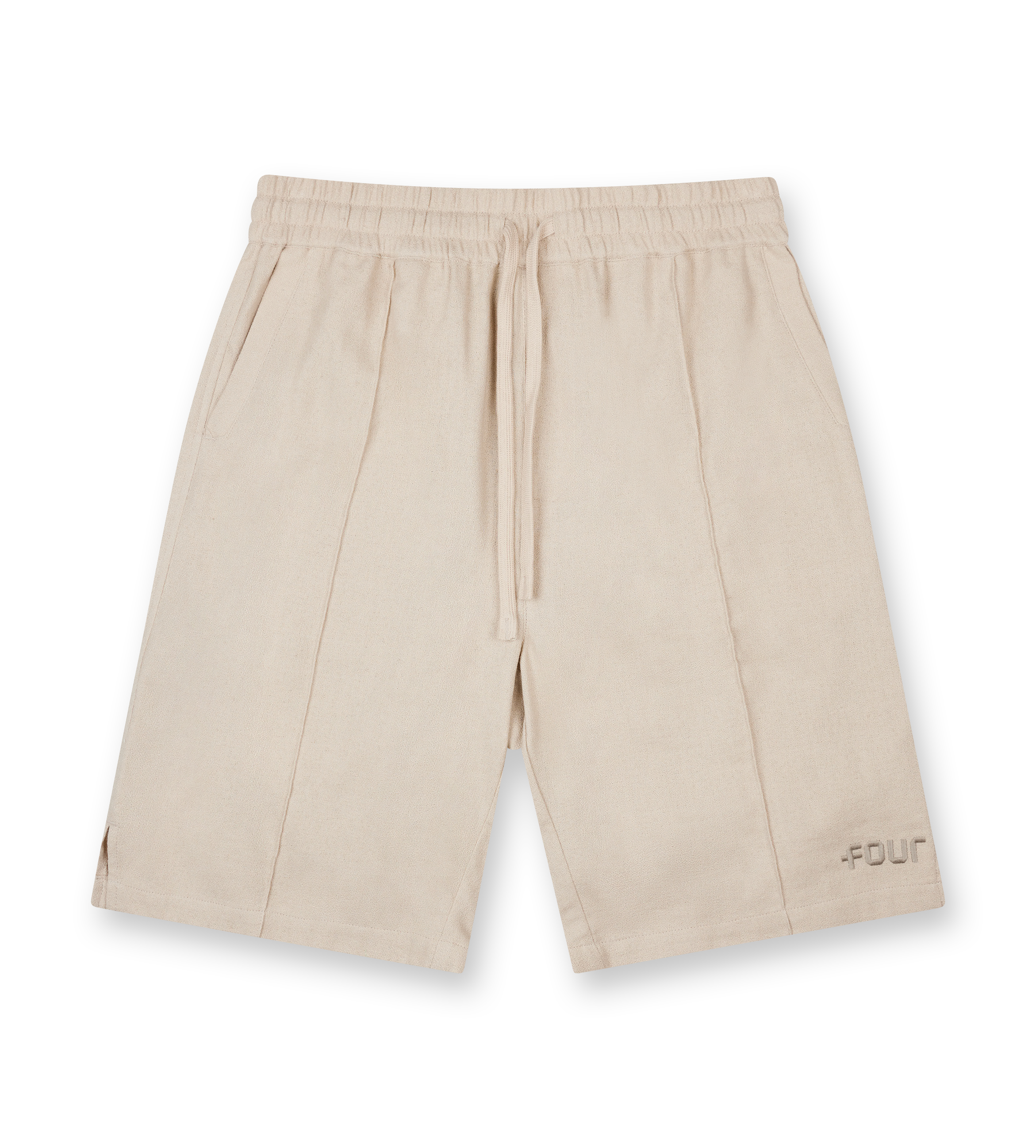 Logo Woven Shorts Sand Beige