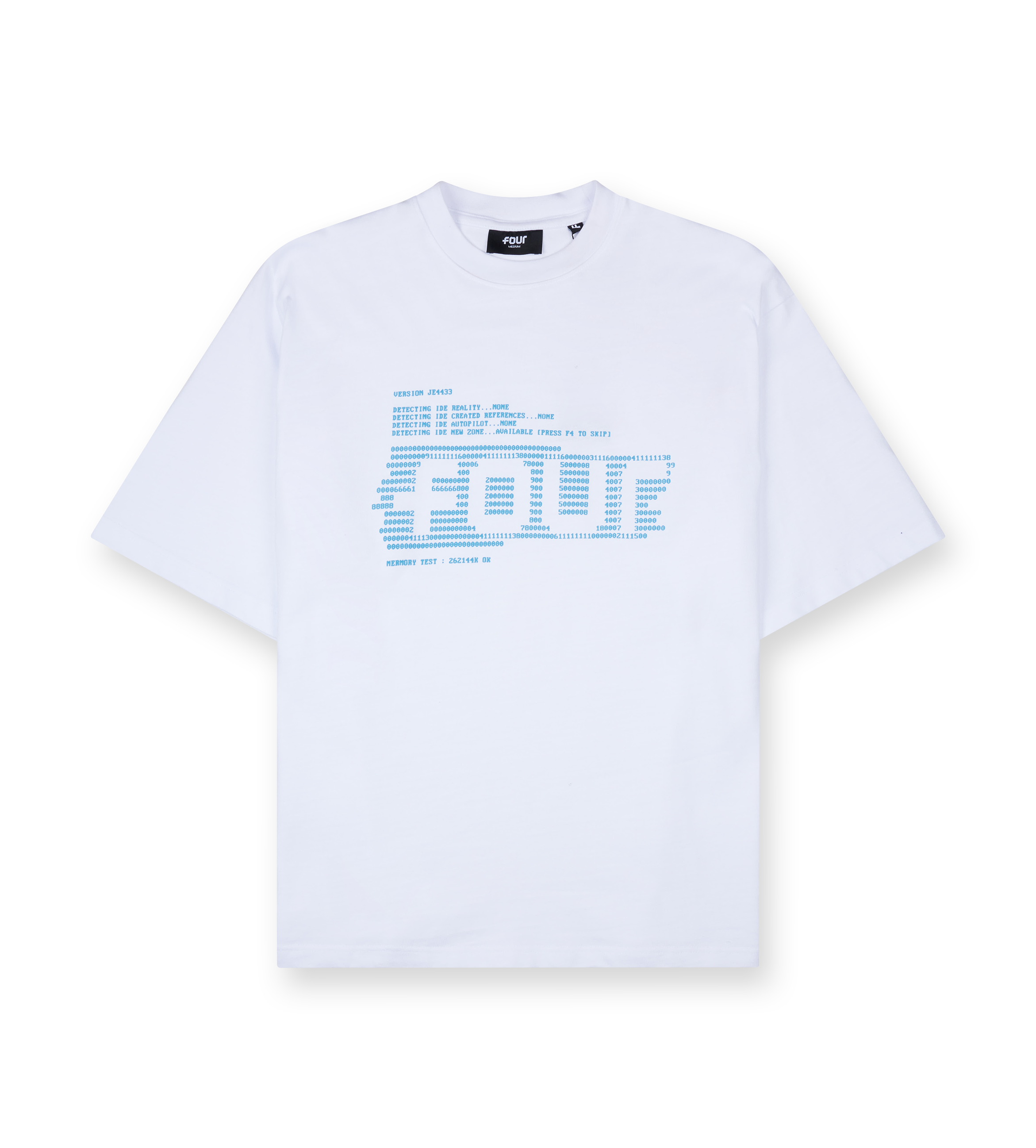Digital Logo T-shirt White