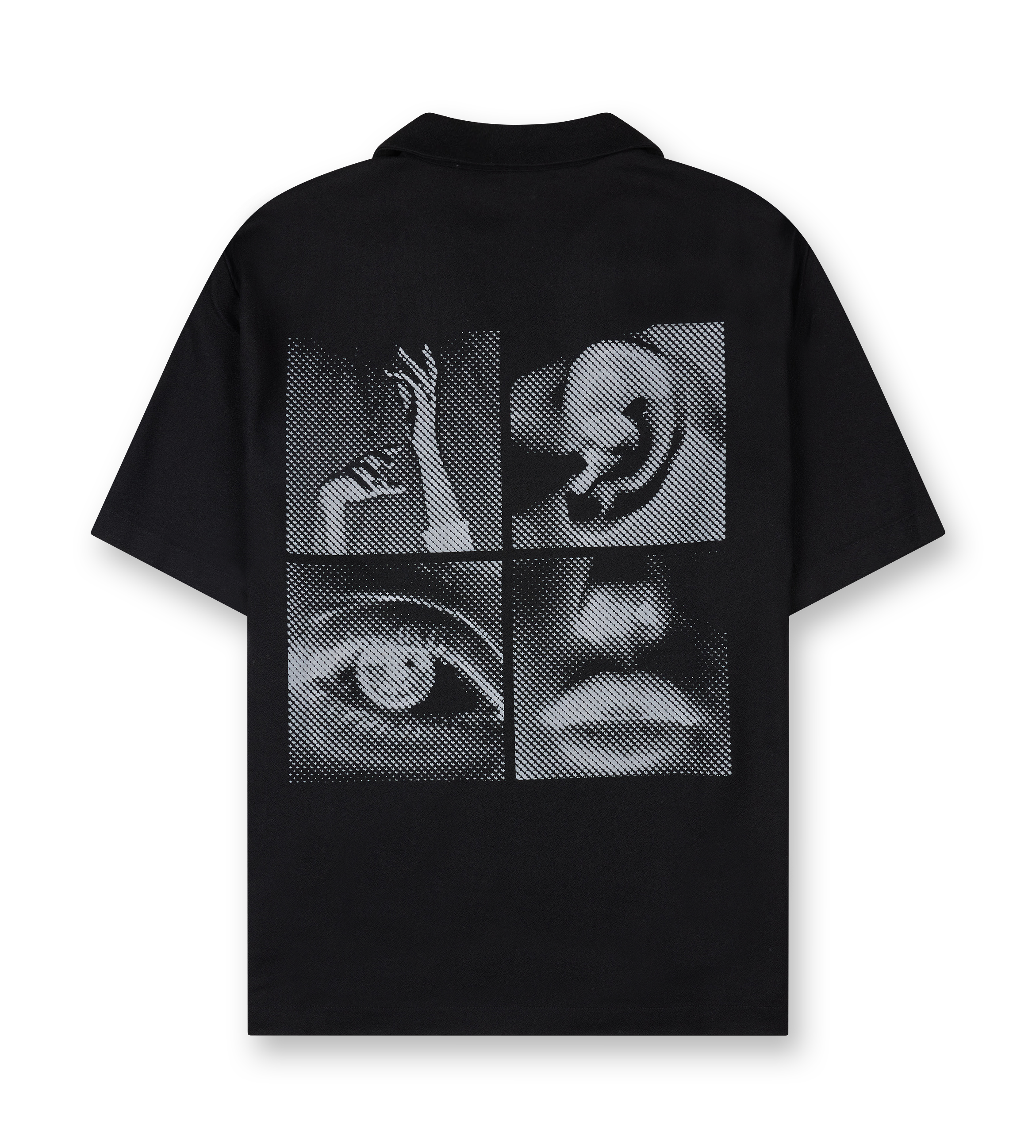 Logo Bowling Shirt Black