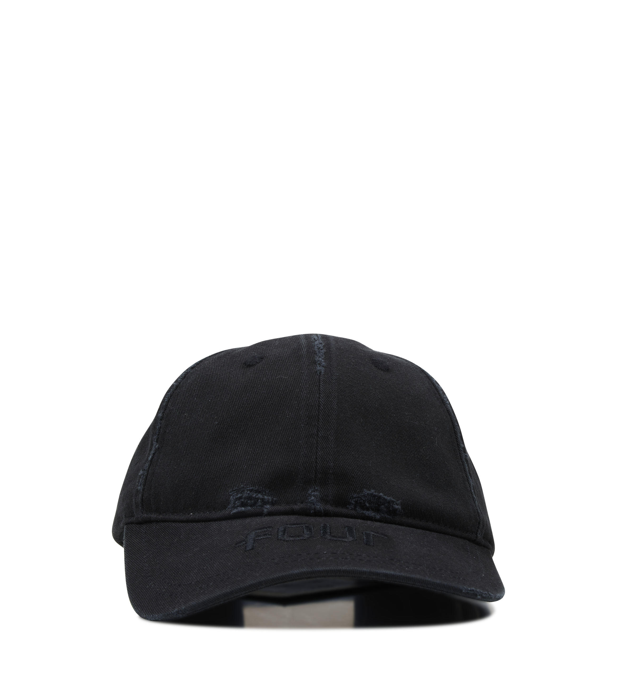 Logo Washed Cap Black