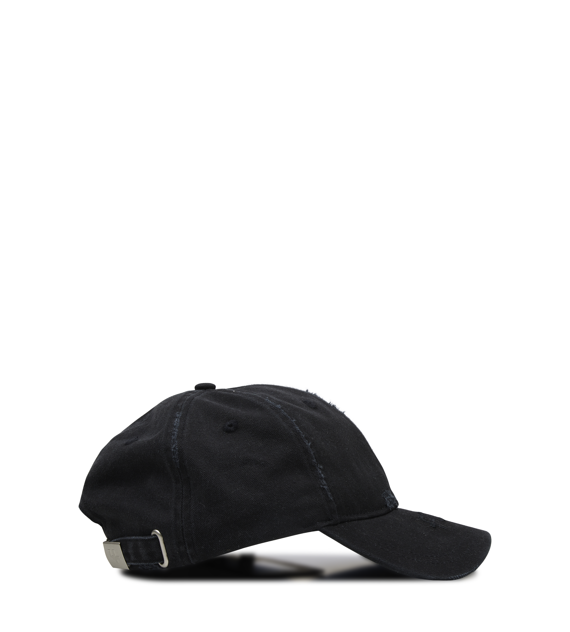 Logo Washed Cap Black