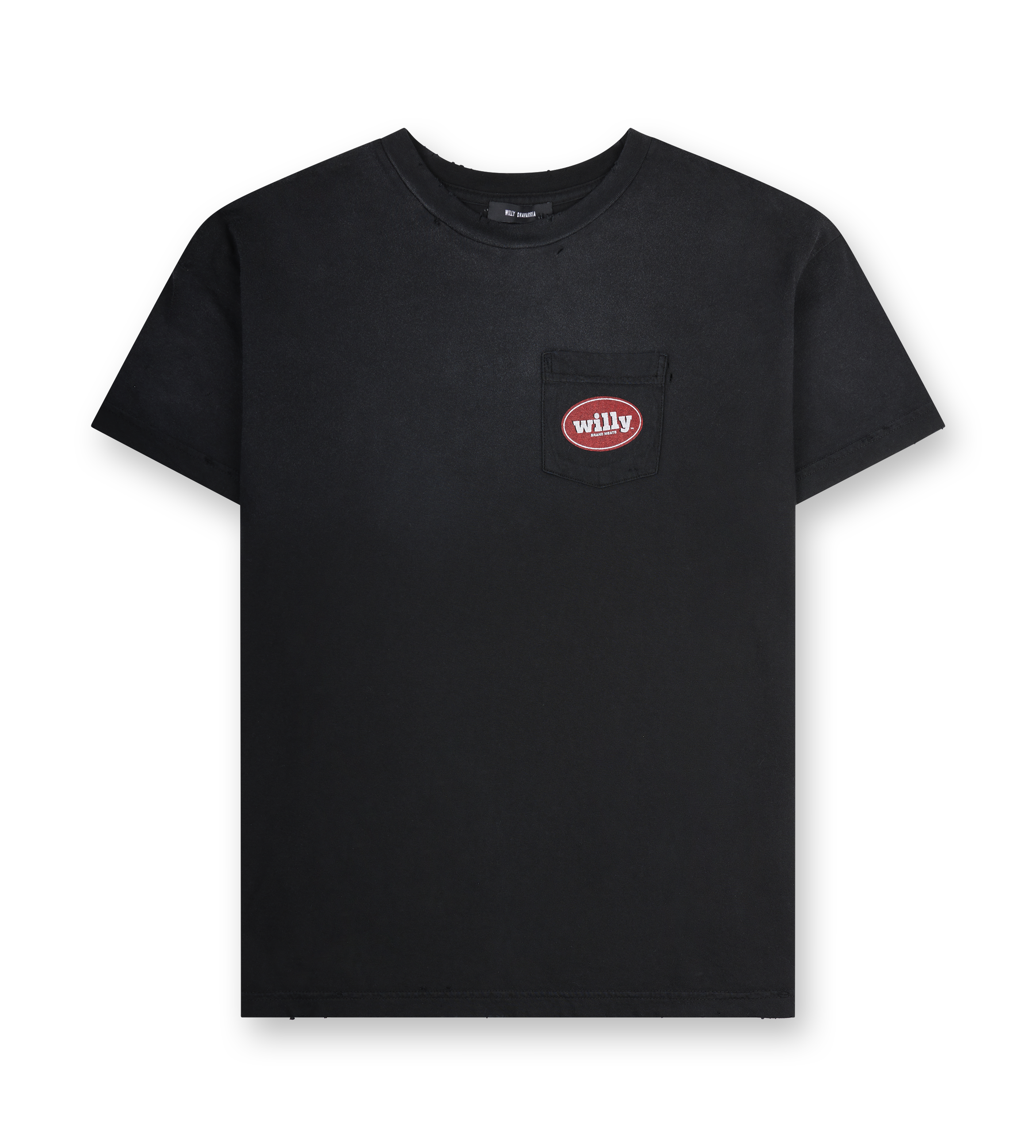 Chorizo Destroyed Easy Tee 'Washed Black'