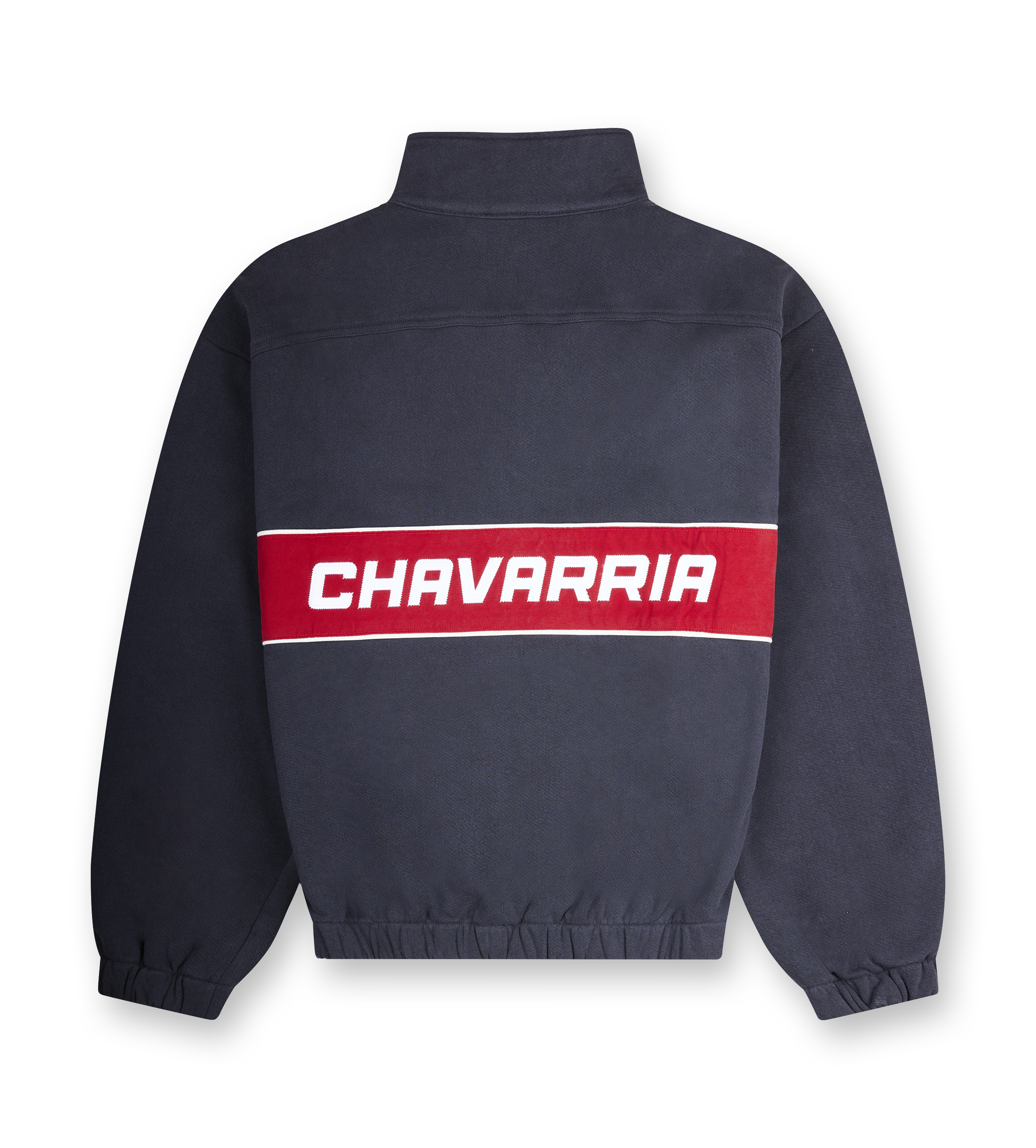 Black 'America' Quarter Zip Sweatshirt