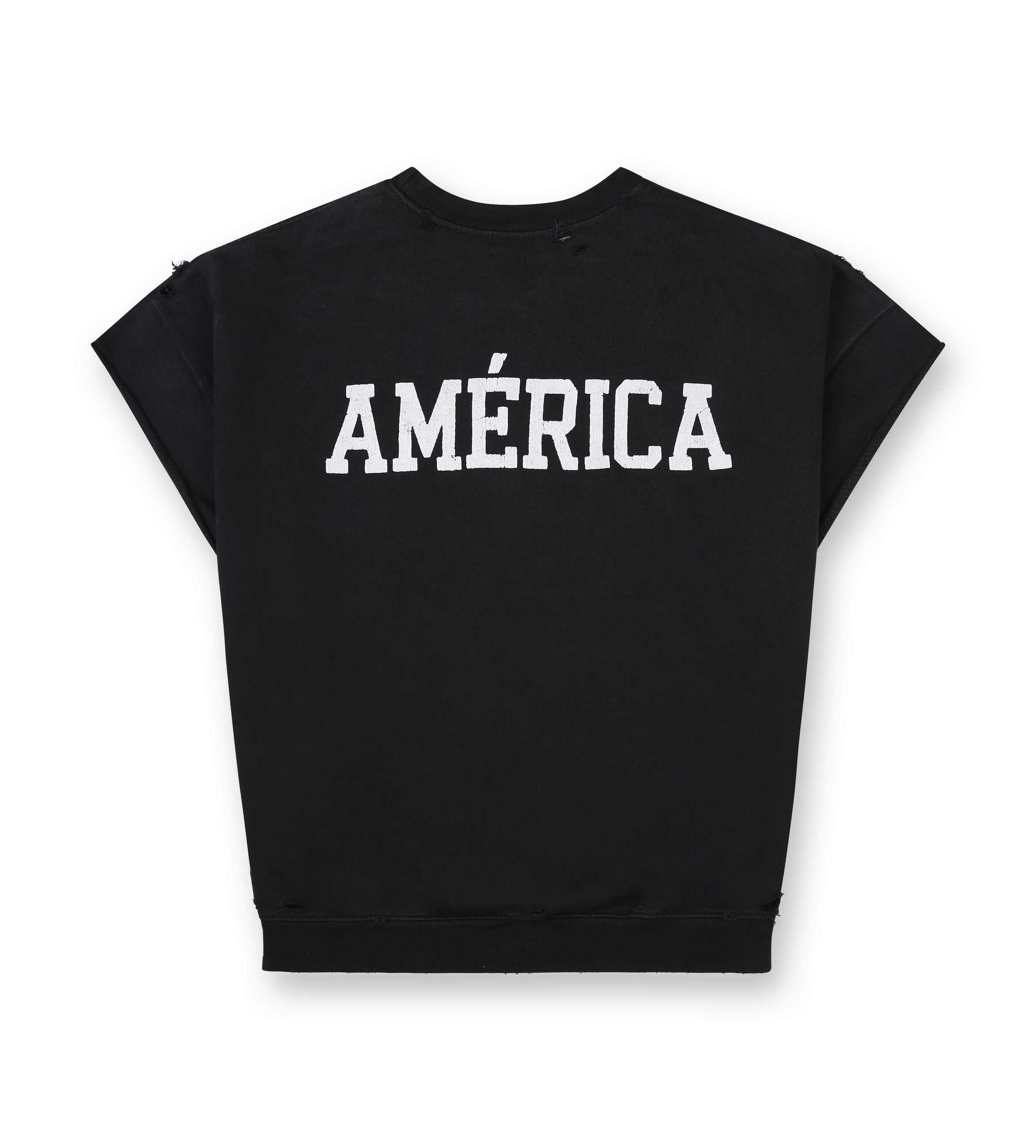 Black 'America' Muscle Tee