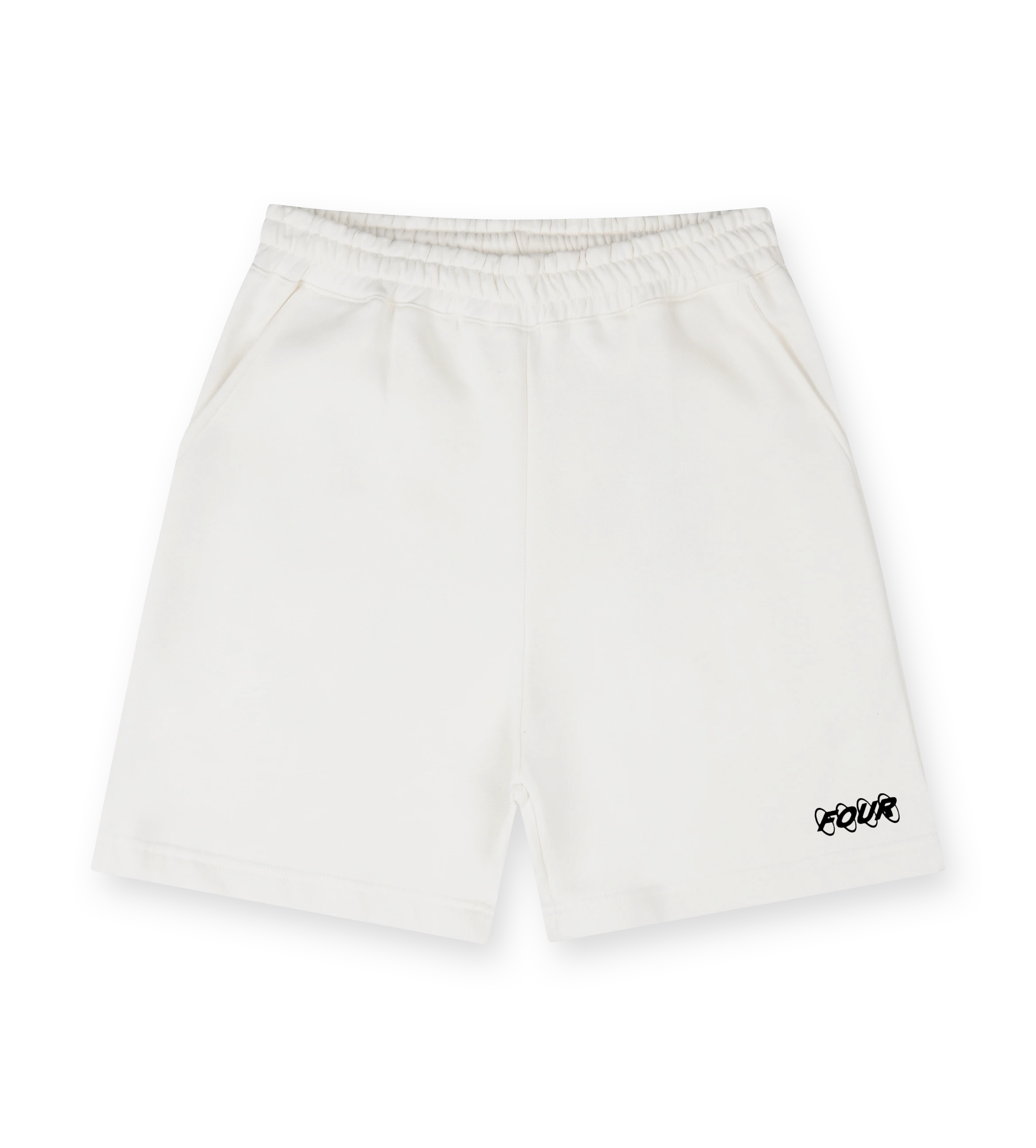Circles Logo Shorts Panna