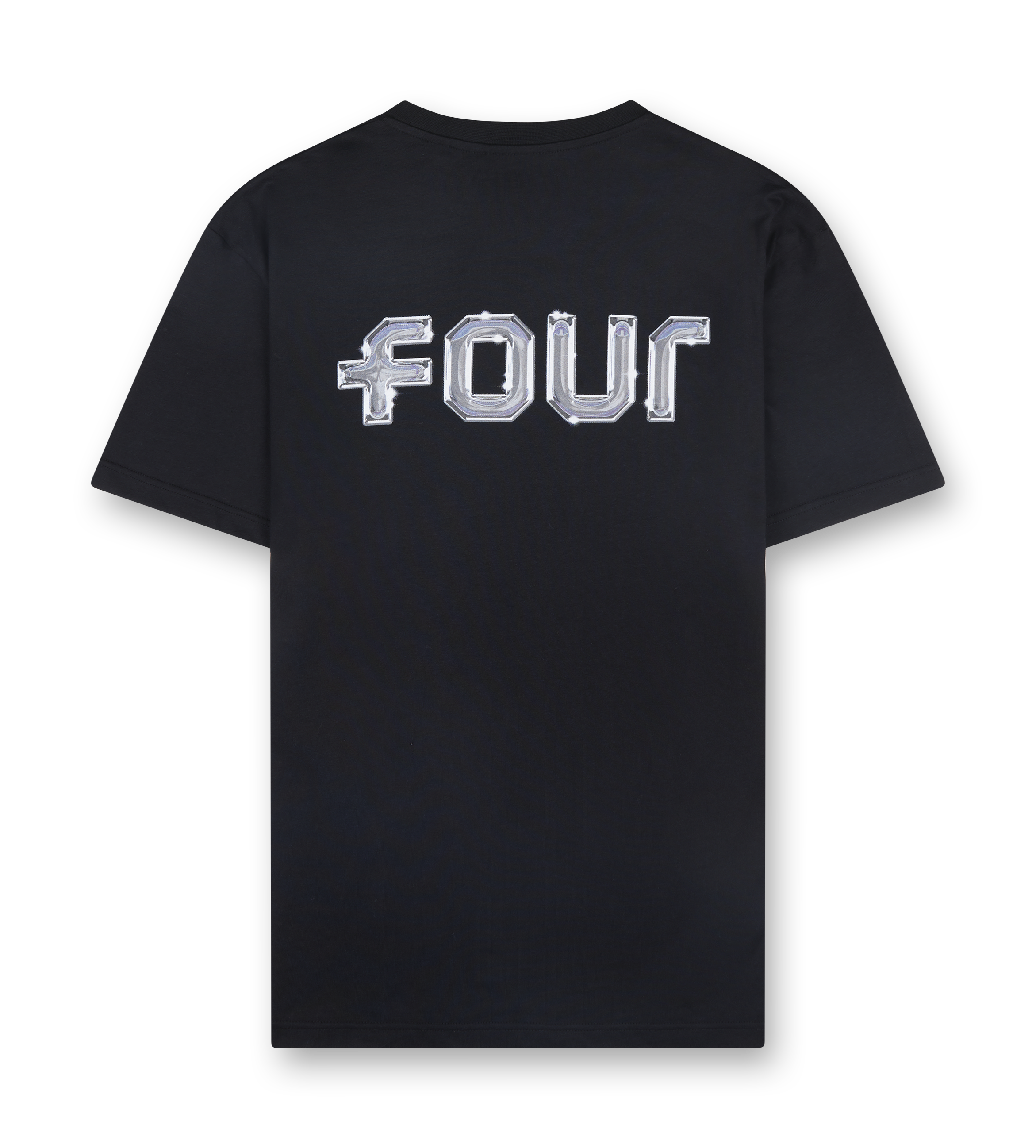 Chrome Logo T-shirt Black