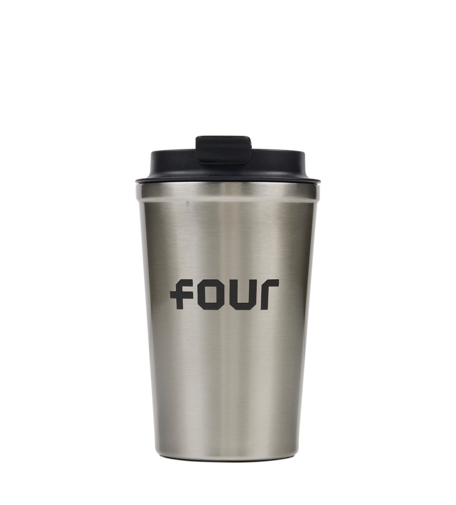 Logo Stainless Steel Cup Chrome