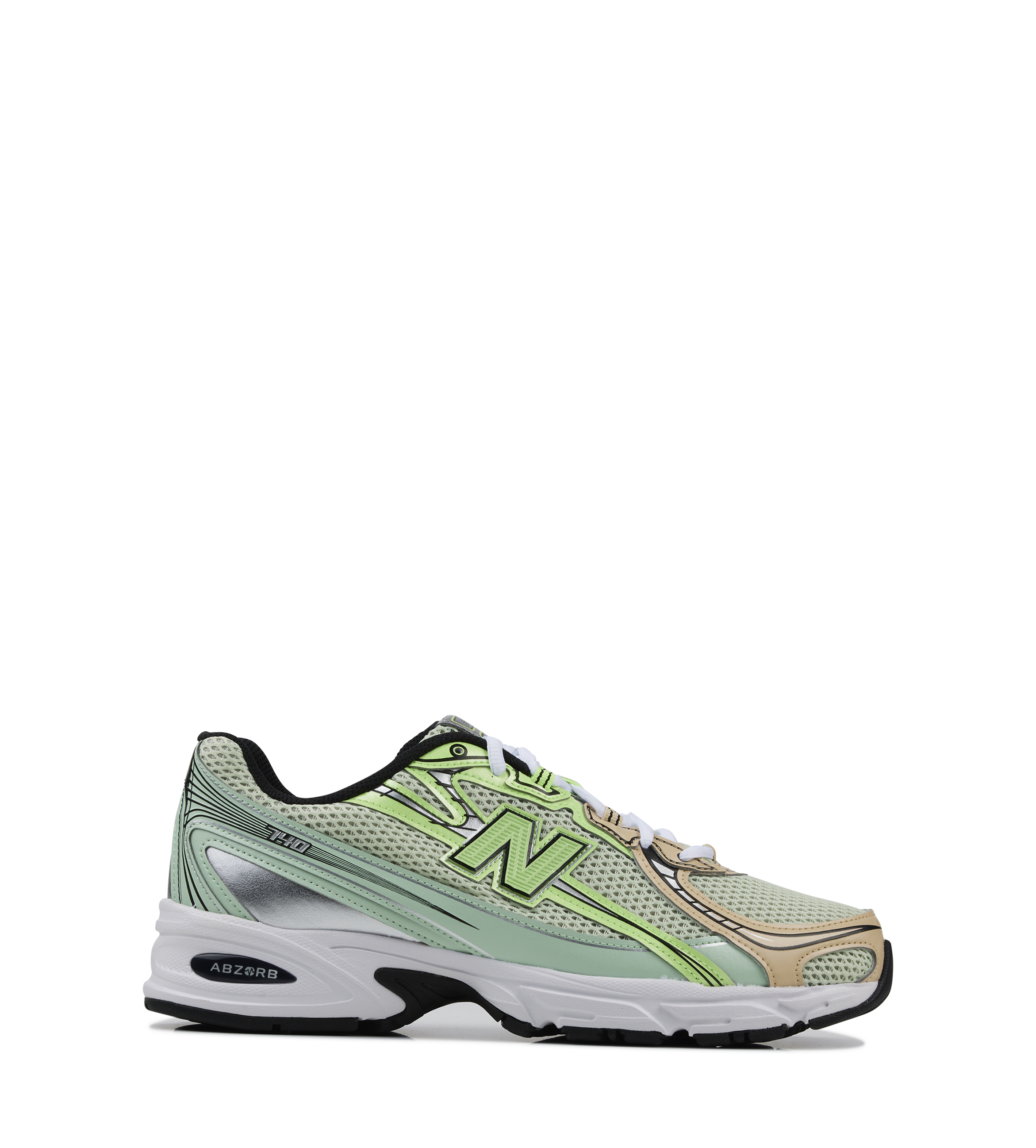 740 Sneakers in Mint Flash / Ash Wood