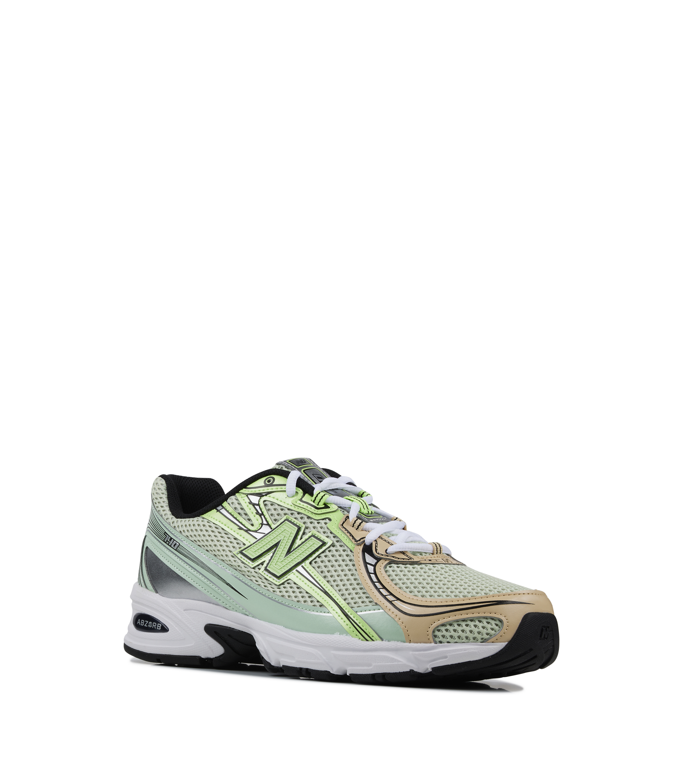740 Sneakers in Mint Flash / Ash Wood