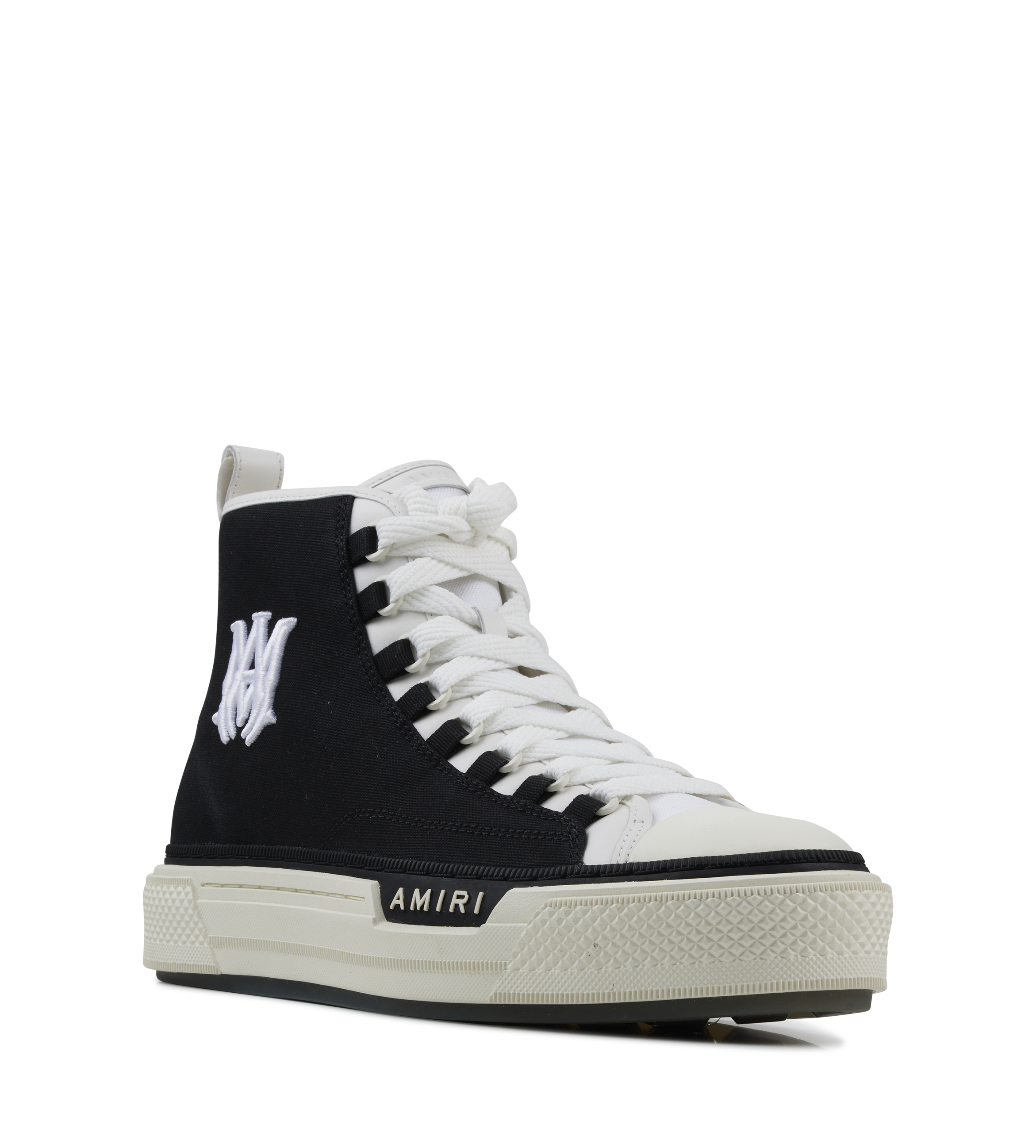 MA Court Hi Sneakers in Black / White
