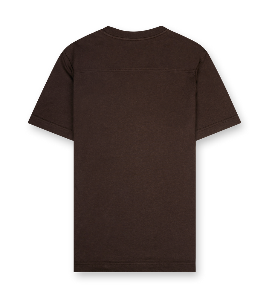 Moncler Short Sleeve T-shirt in Brown