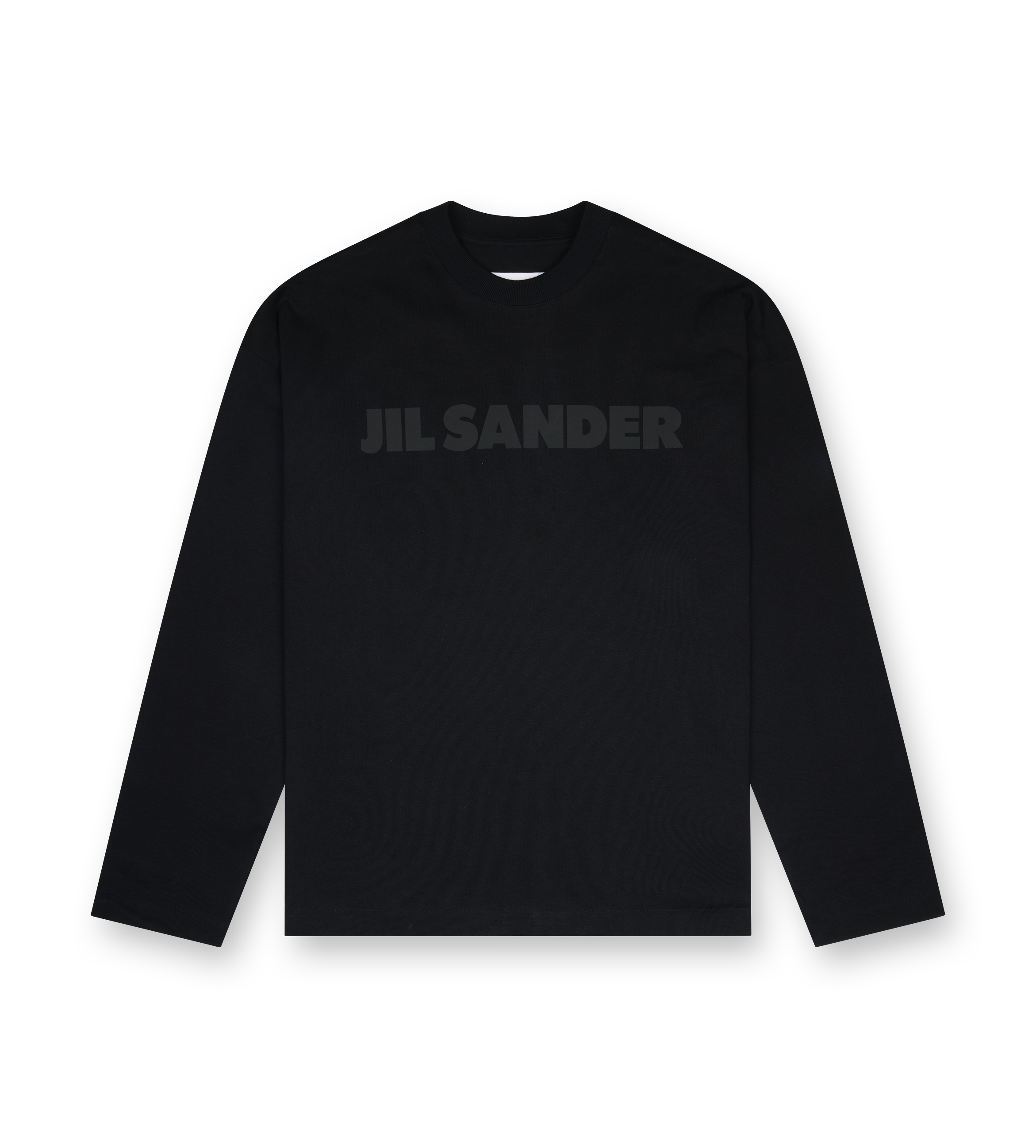 Jil Sander Long Sleeve T-shirt in Black