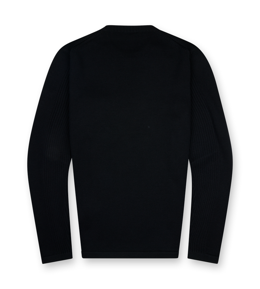 Prada Wool-Cashmere Sweater in Black