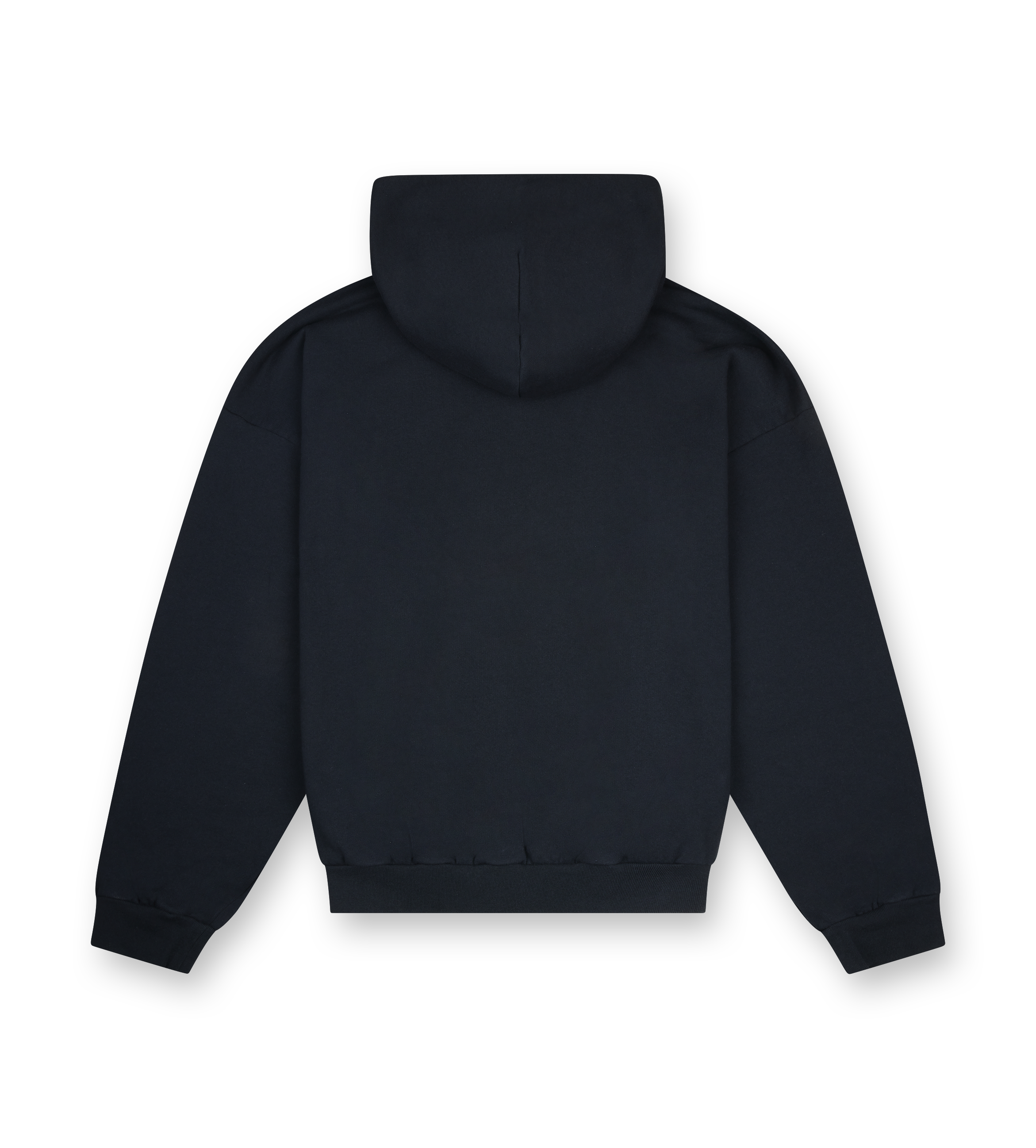 Balenciaga Nano BB Hoodie Medium Fit in faded black dry fleece
