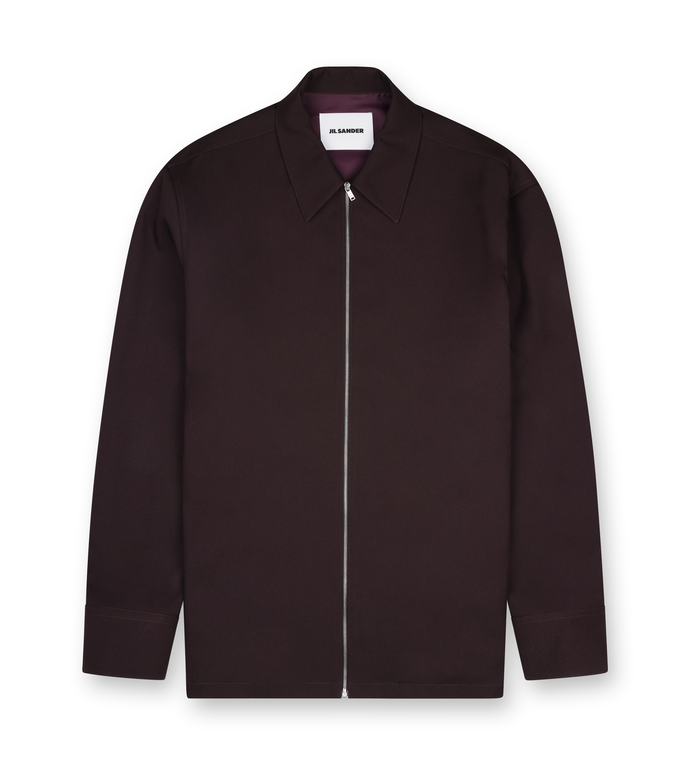 Jil Sander Shirt in Chocolate Plum