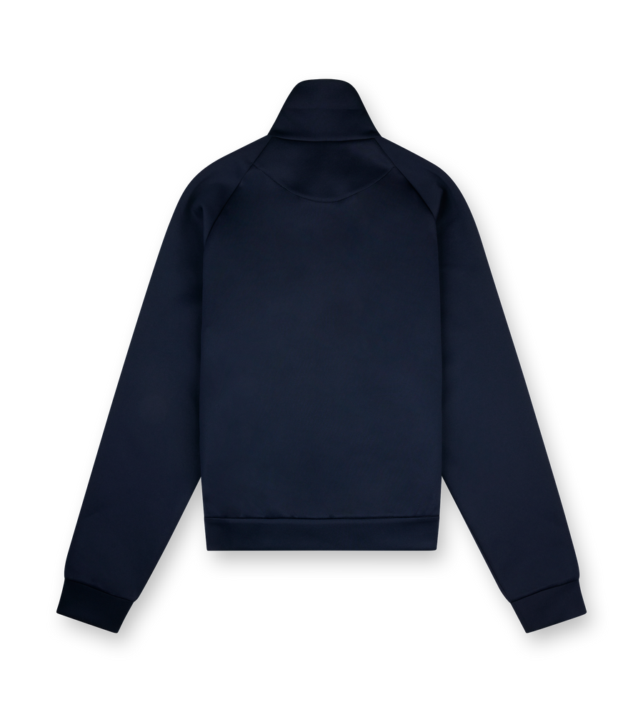 Prada Zippered technical fabric jacket in Navy