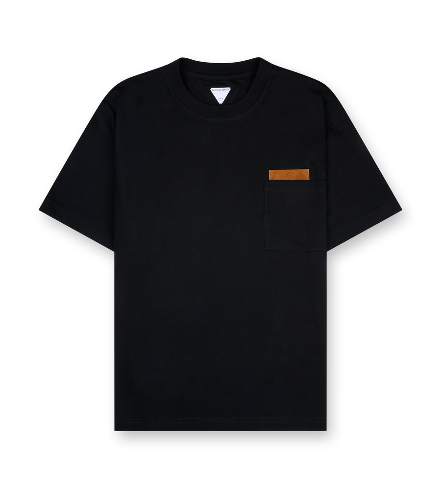 Bottega Veneta Short Sleeve T-Shirt in Black