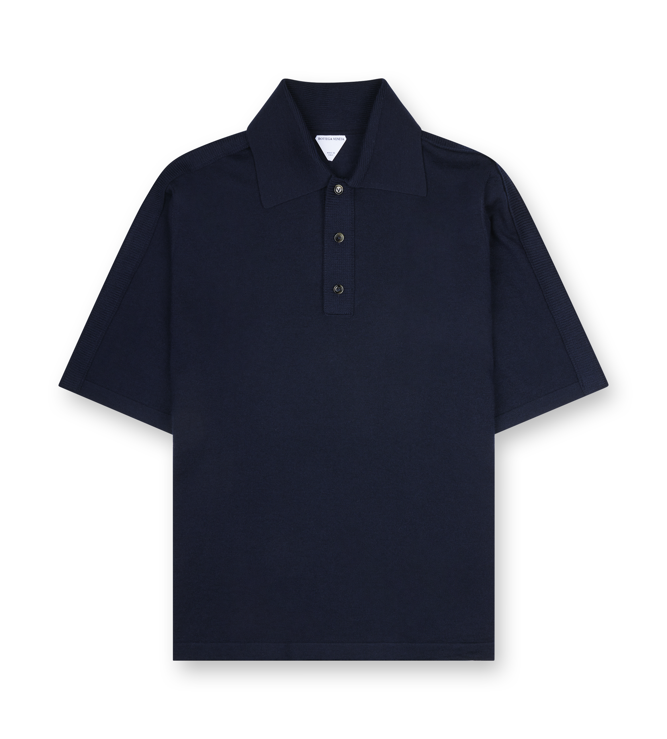Bottega Veneta Polo in Dark Blue