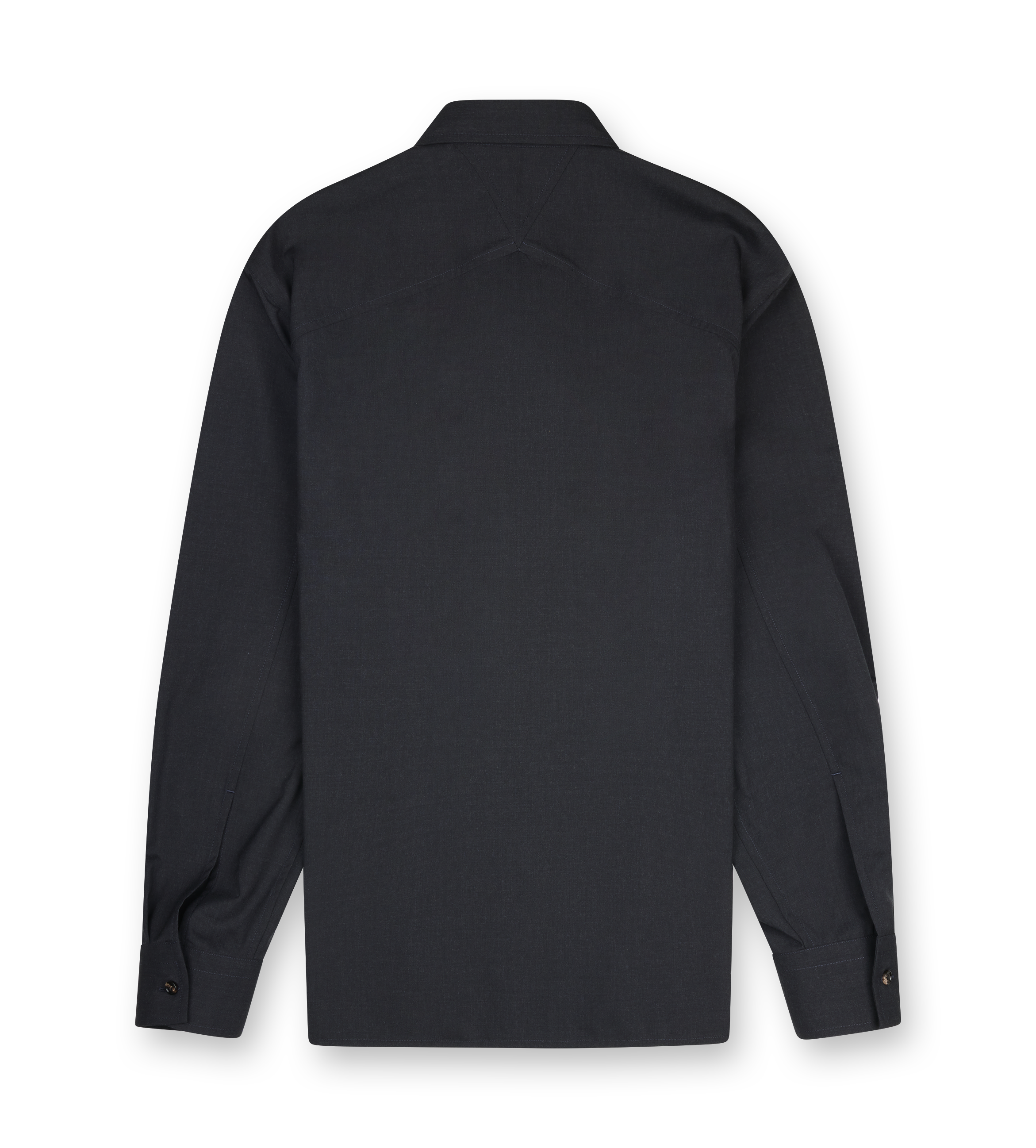 Bottega Veneta Shirt in fine wool in Dark grey