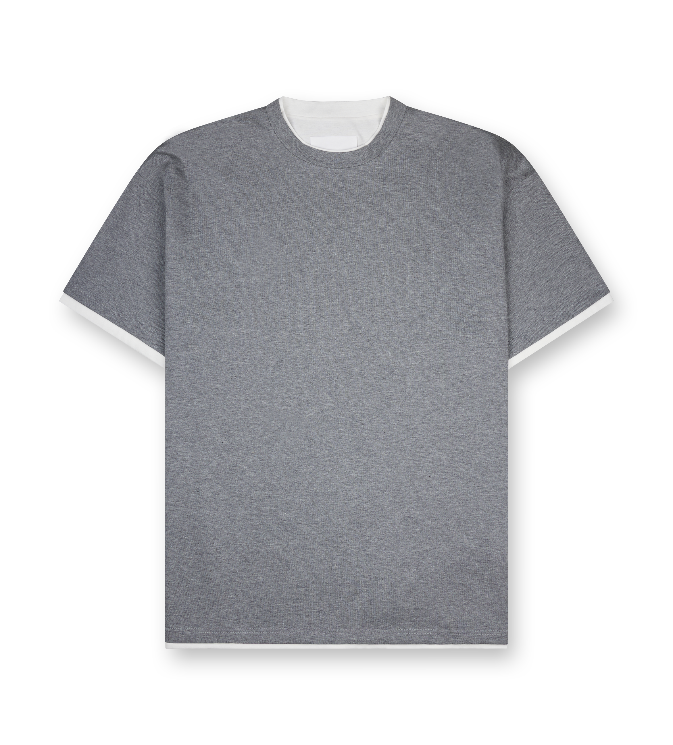 Jil Sander Cotton Crew-Neck T-Shirt in Grey