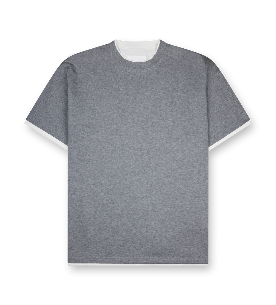 Jil Sander Cotton Crew-Neck T-Shirt in Grey