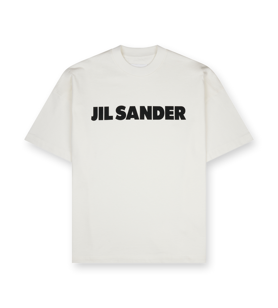 Jil Sander Logo T-Shirt in White
