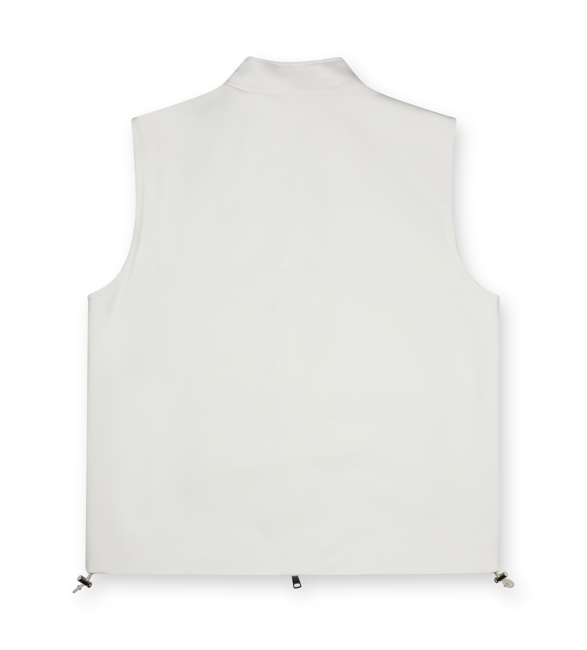 Moncler Zip Up Cardigan in Off-white