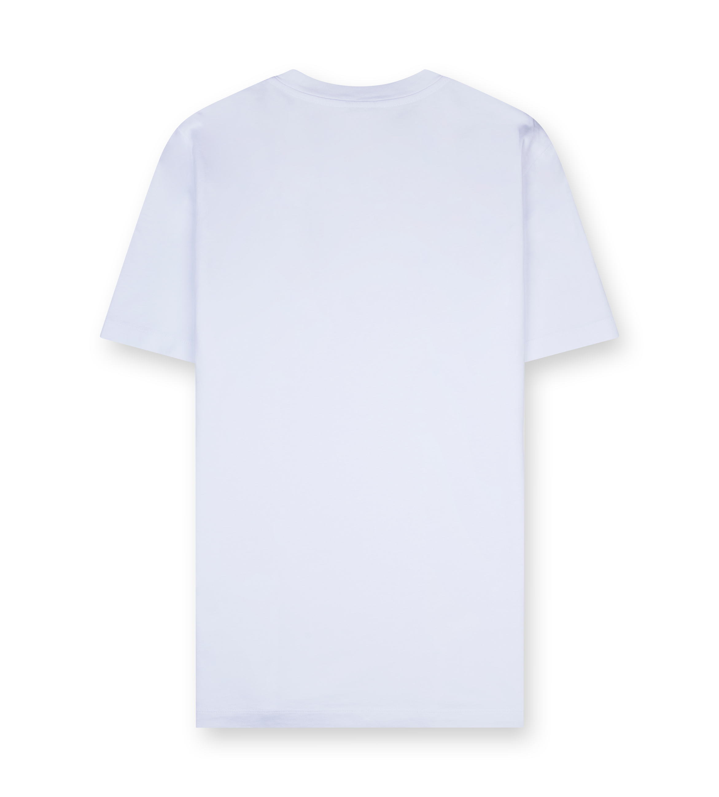 Moncler Flocked Logo Cotton T-Shirt in White