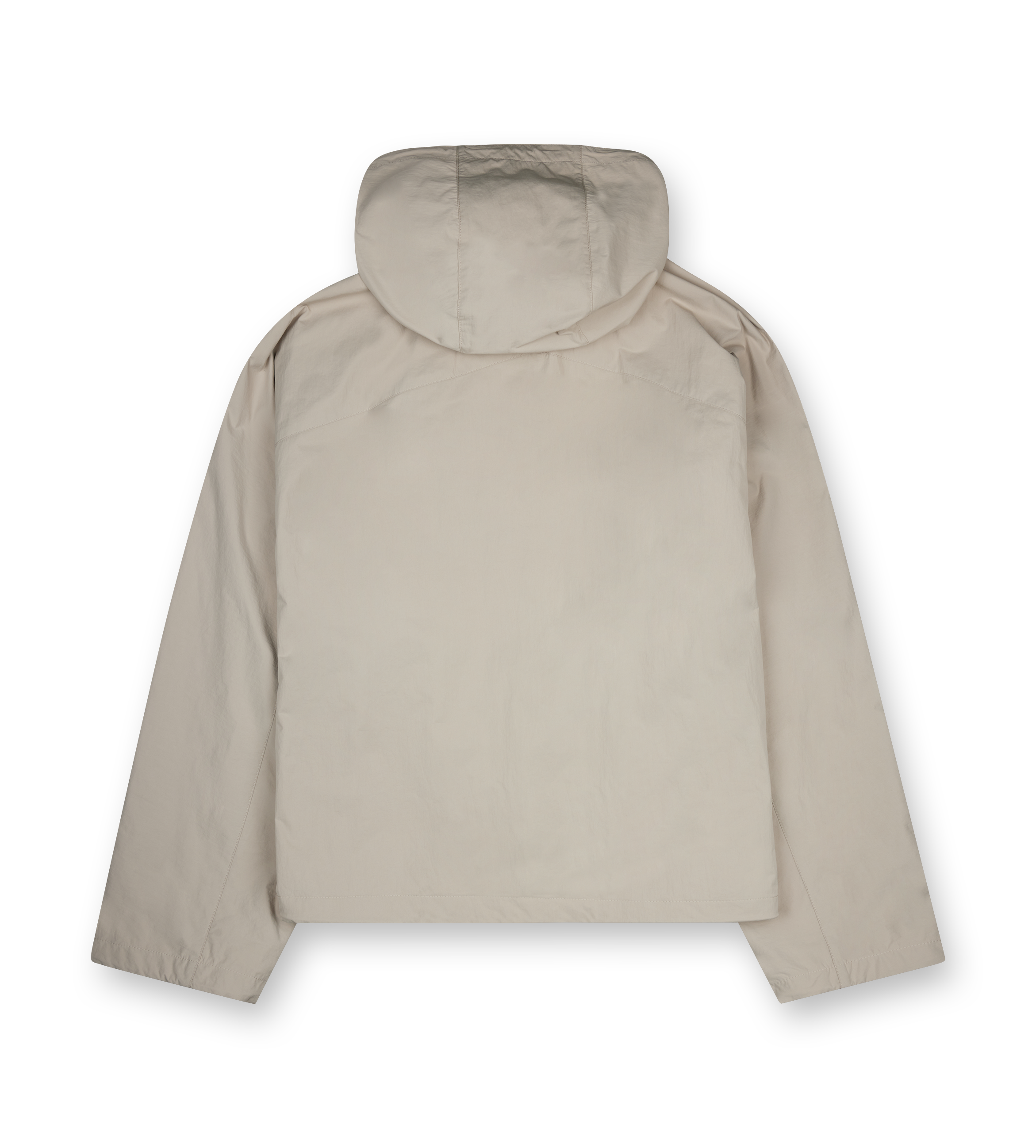 Bottega Veneta Hooded Light Jacket in Beige