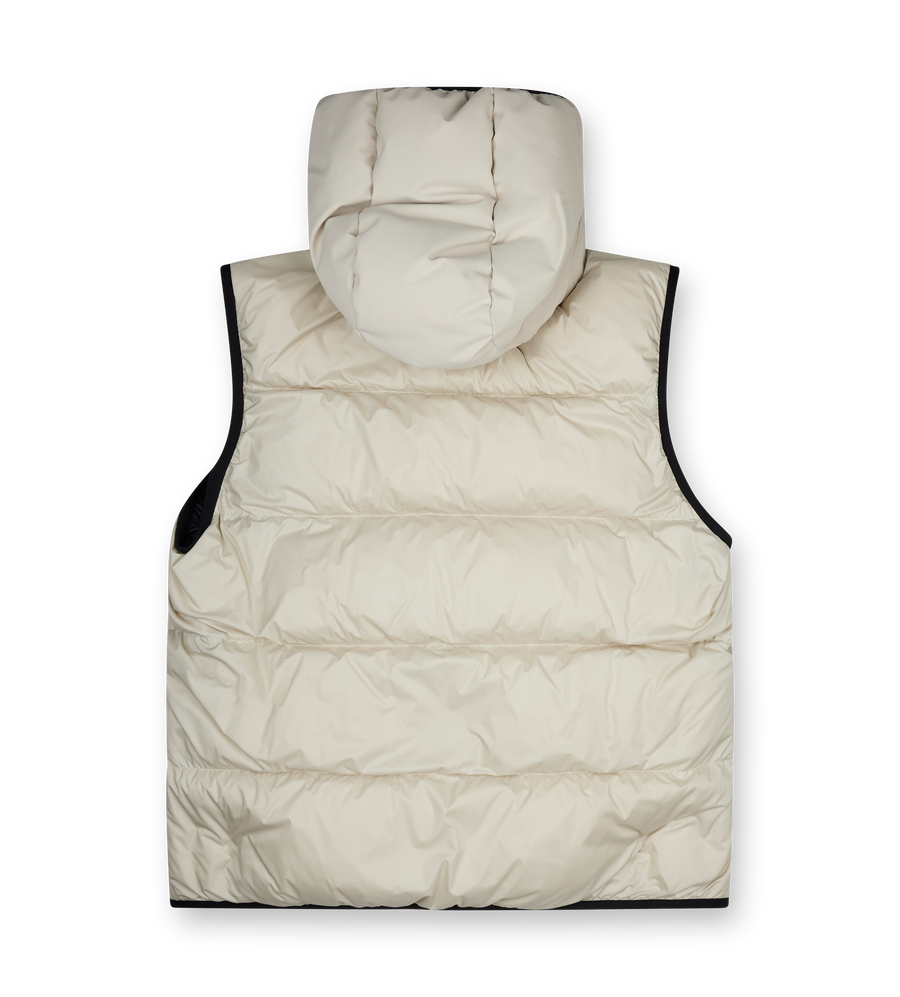 Moncler Guersac Diagonal-Quilted Hooded Down Gilet