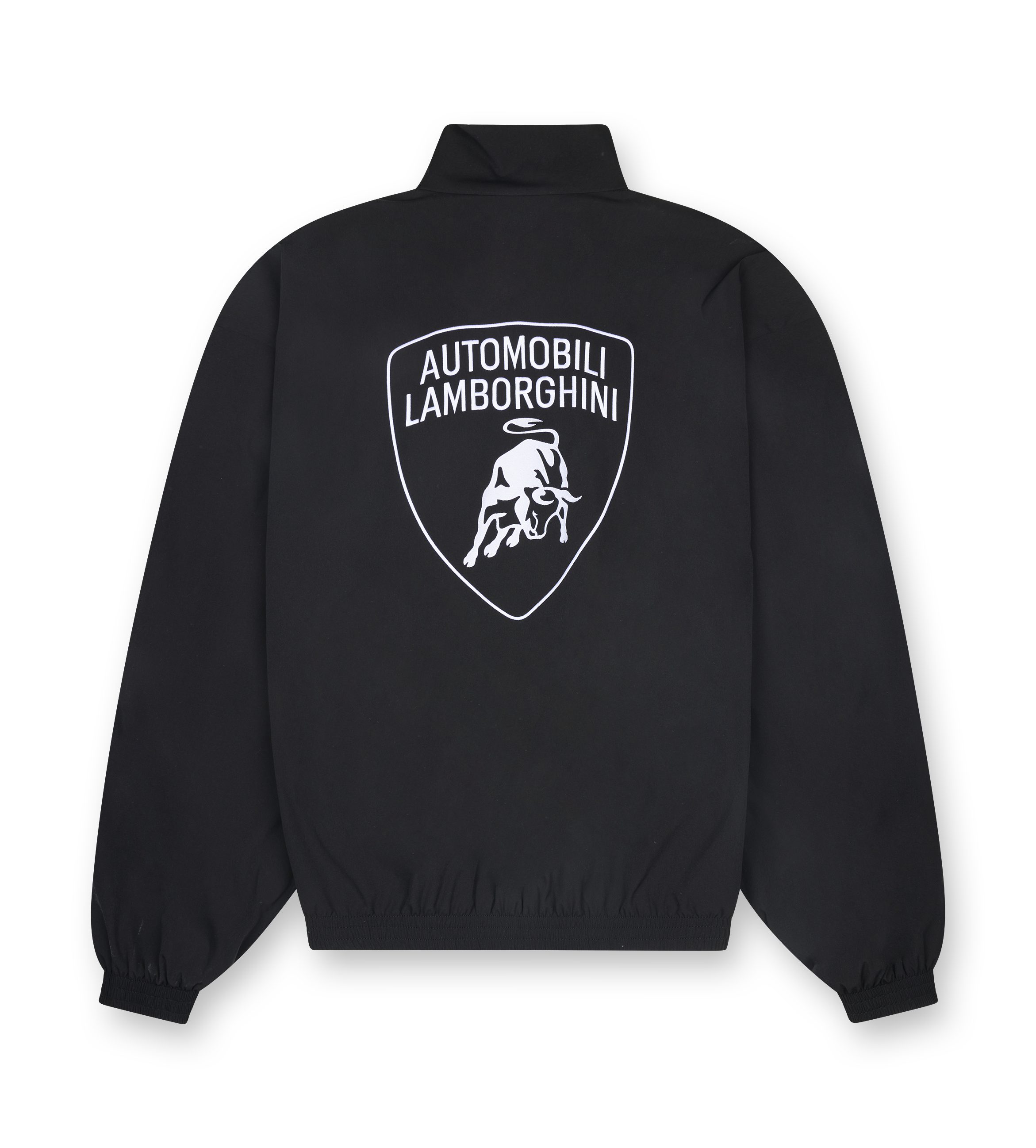 Balenciaga I Automobili Lamborghini Tracksuit Jacket in black technical fabric