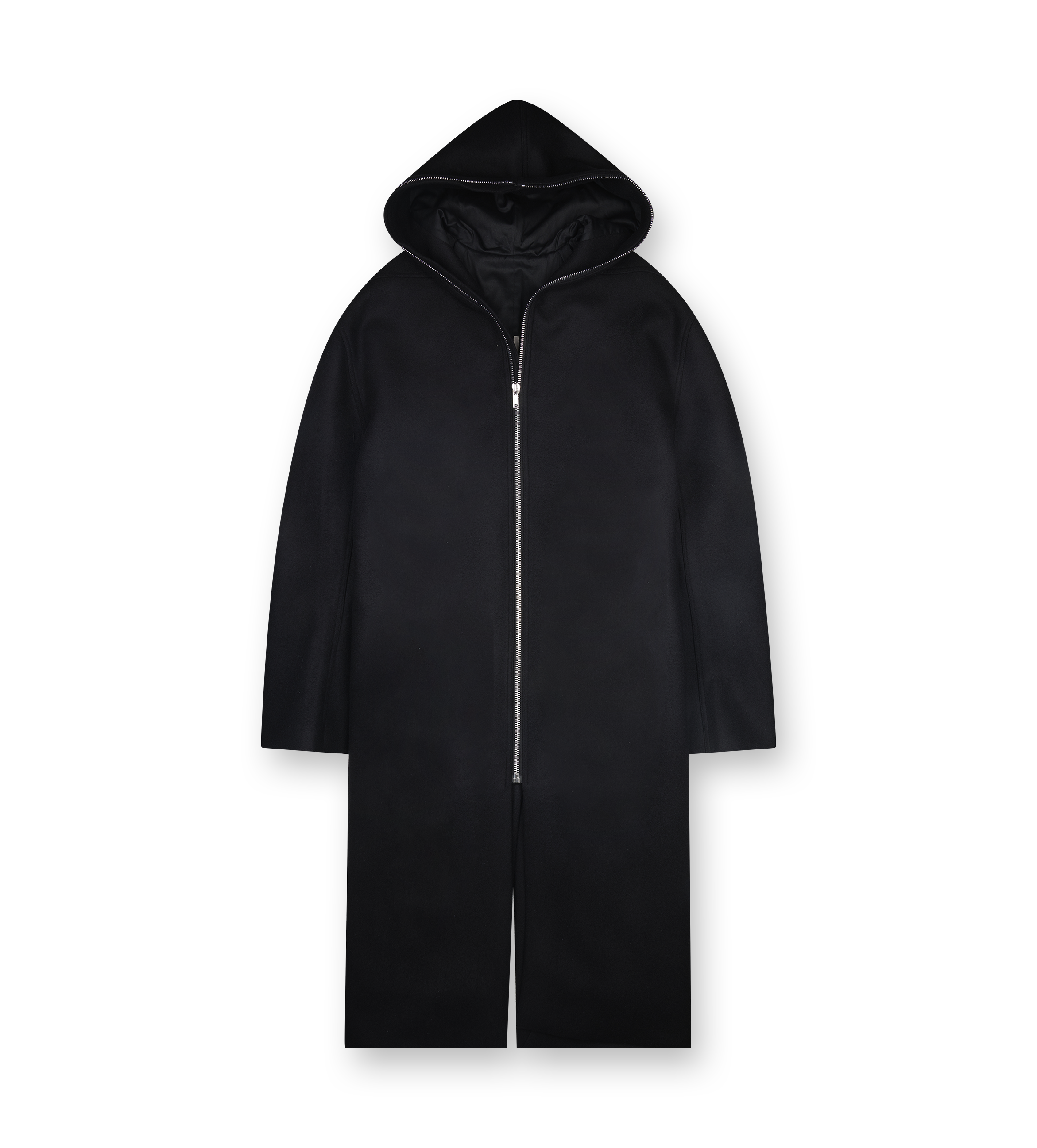 Rick Owens Concordians Coat in Black