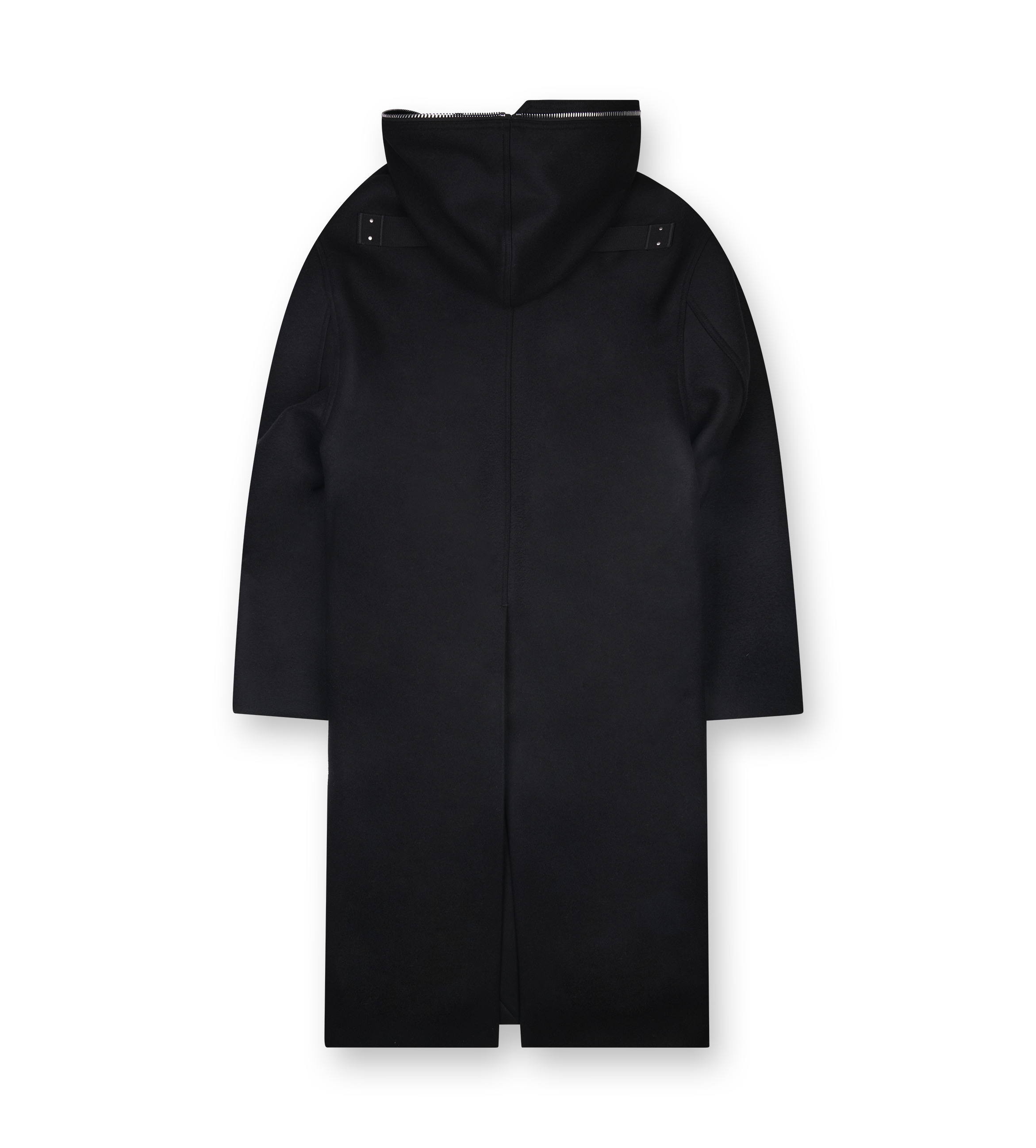 Rick Owens Concordians Coat in Black
