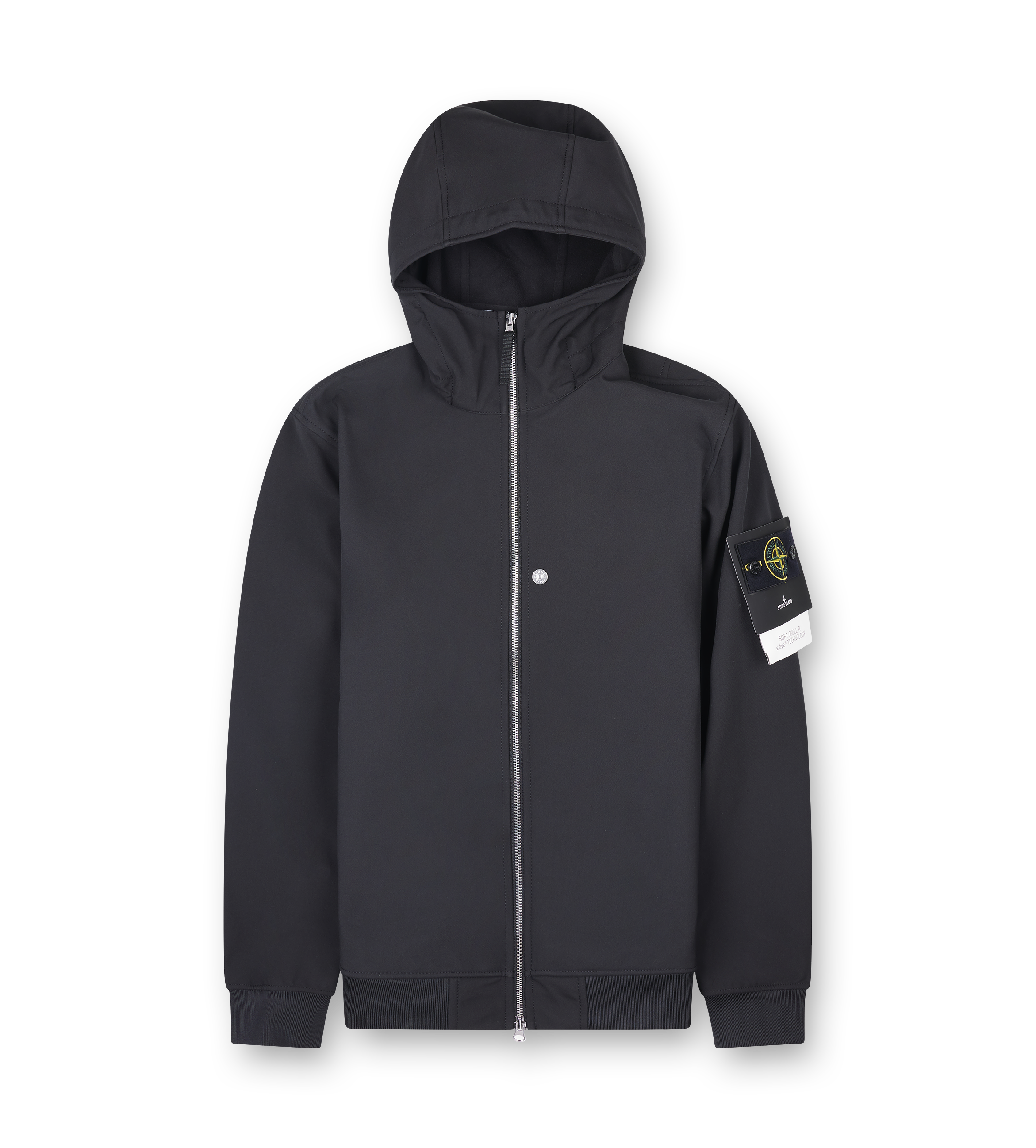 Stone Island Light hooded jacket with weather-resistant membrane